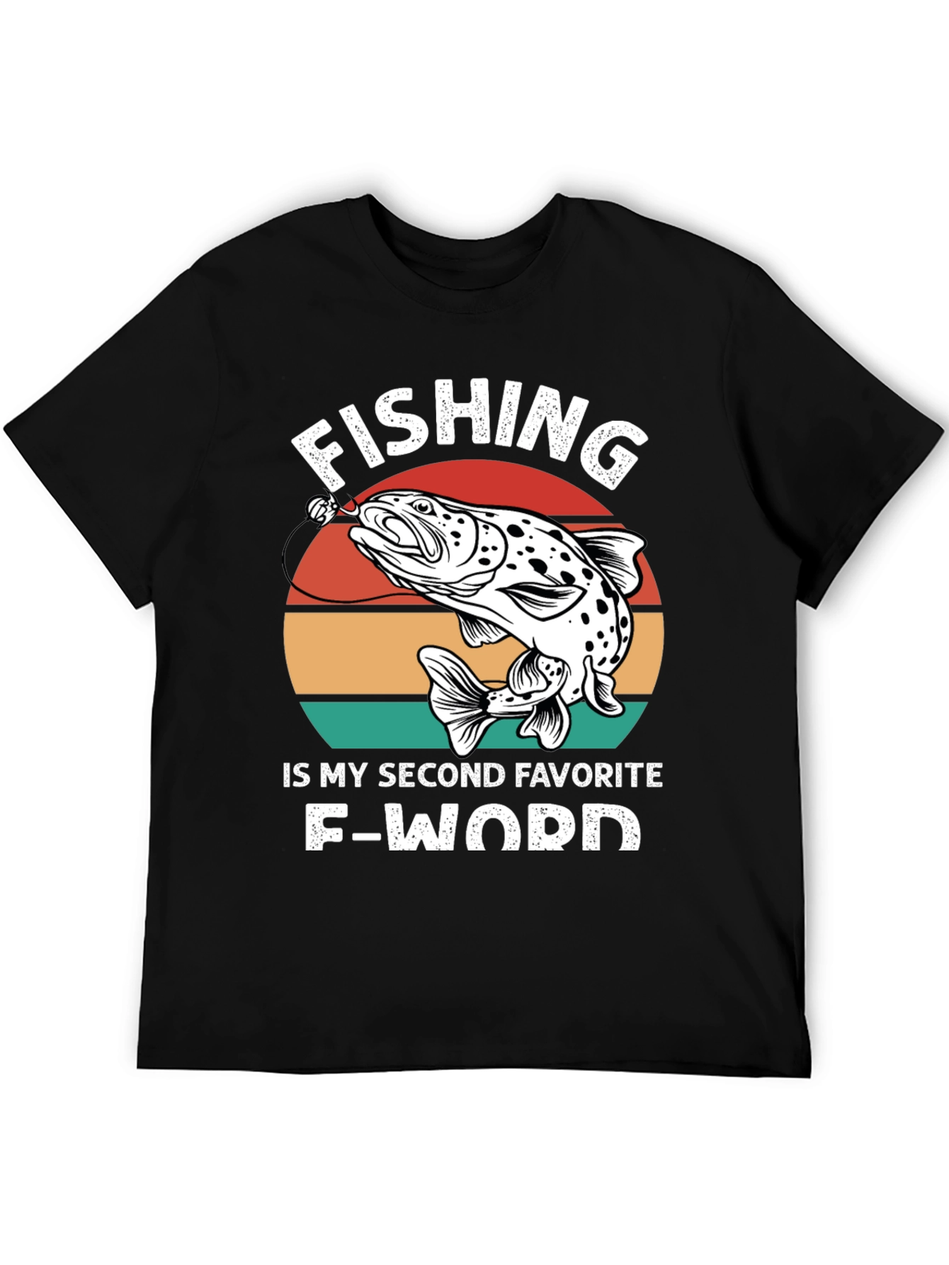 Fishing Second Favorite F-Word T-Shirt