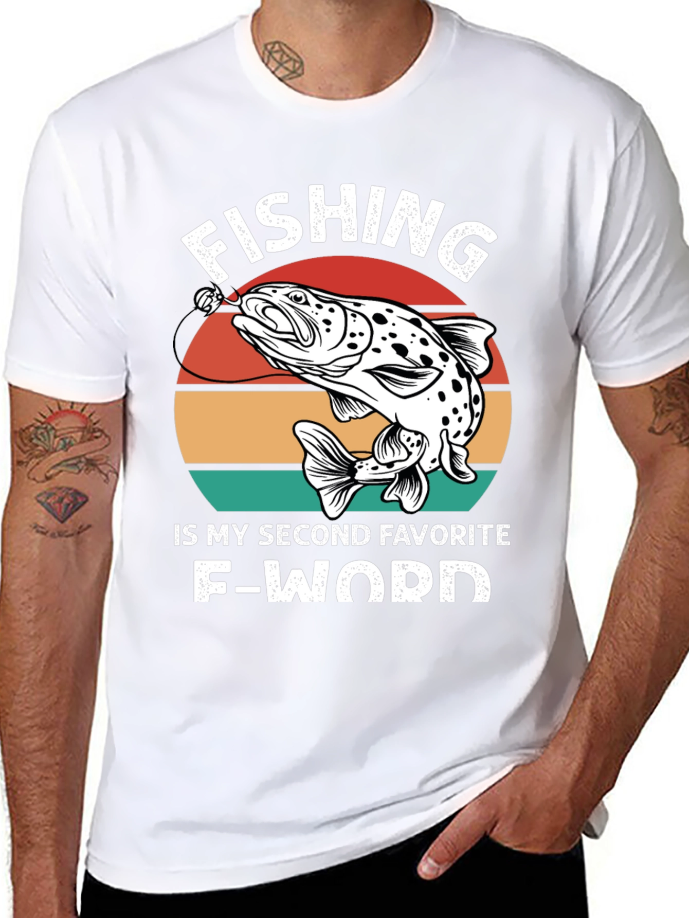 Fishing Second Favorite F-Word T-Shirt