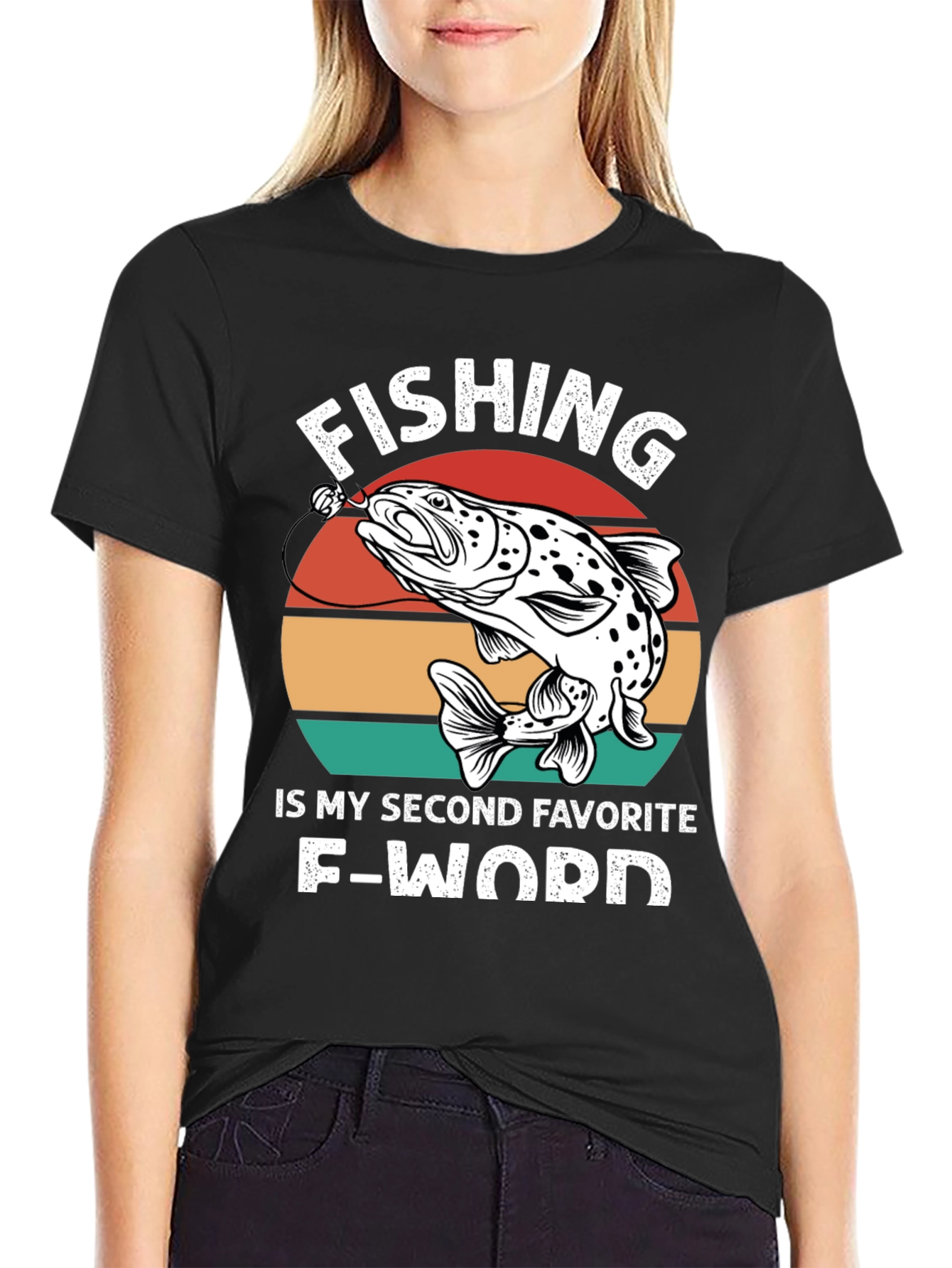 Fishing Second Favorite F-Word T-Shirt