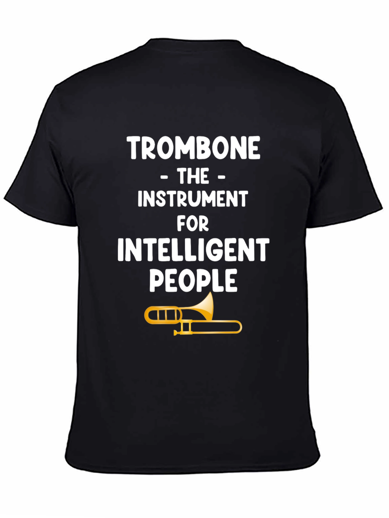 Trombone Intelligent People Graphic T-Shirt