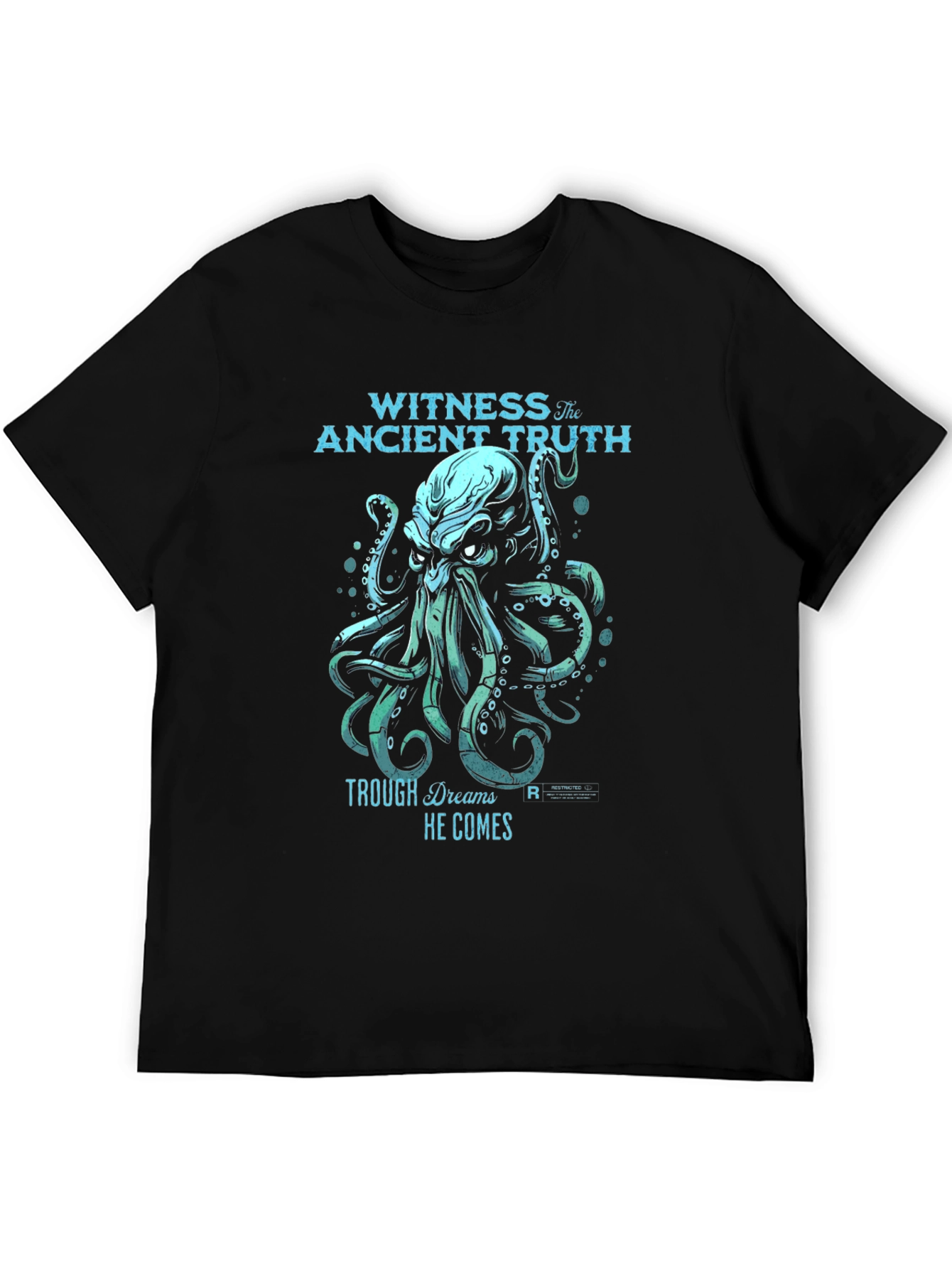 Witness the Ancient Truth Kraken Graphic T-Shirt