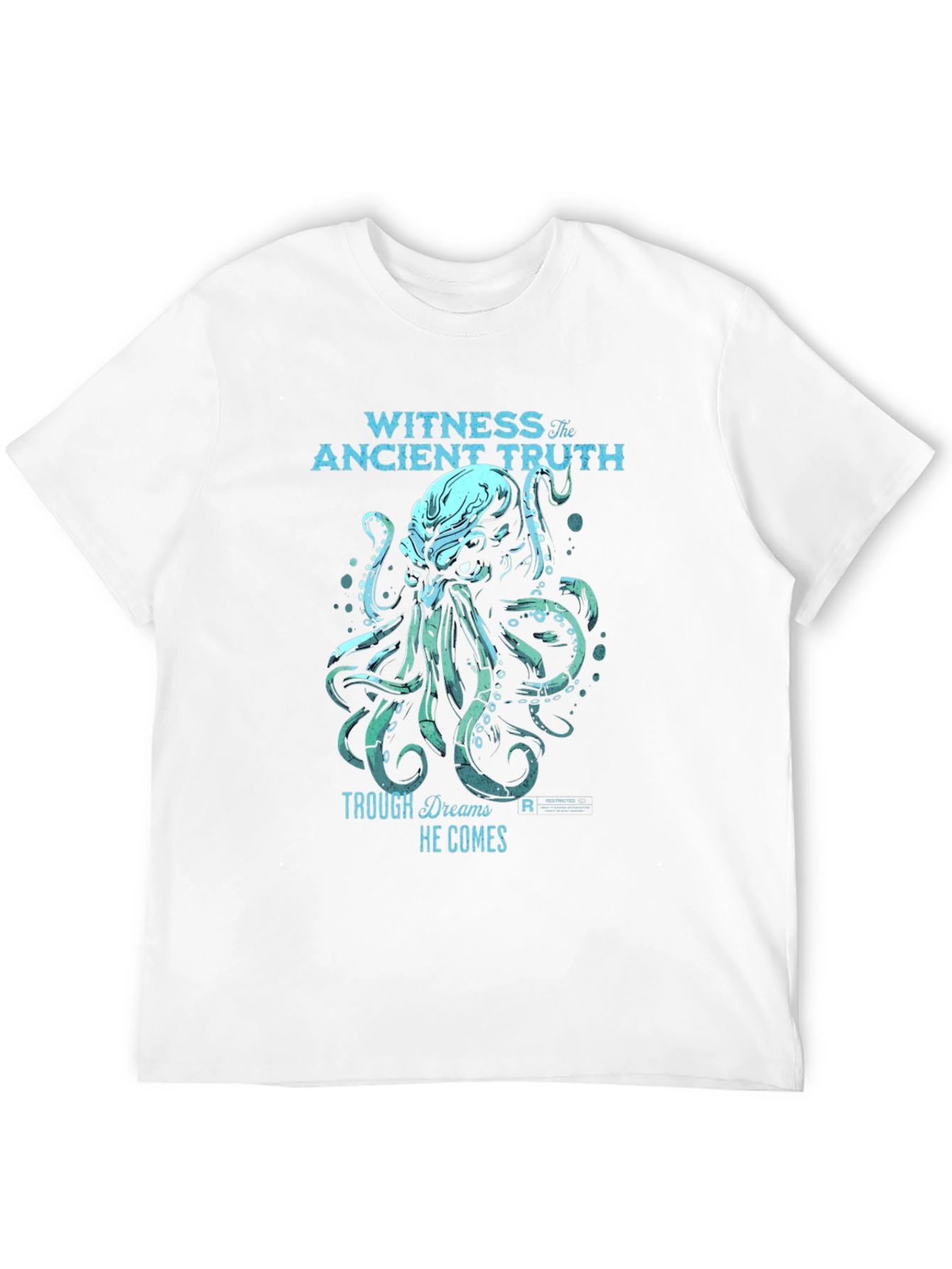 Witness the Ancient Truth Kraken Graphic T-Shirt