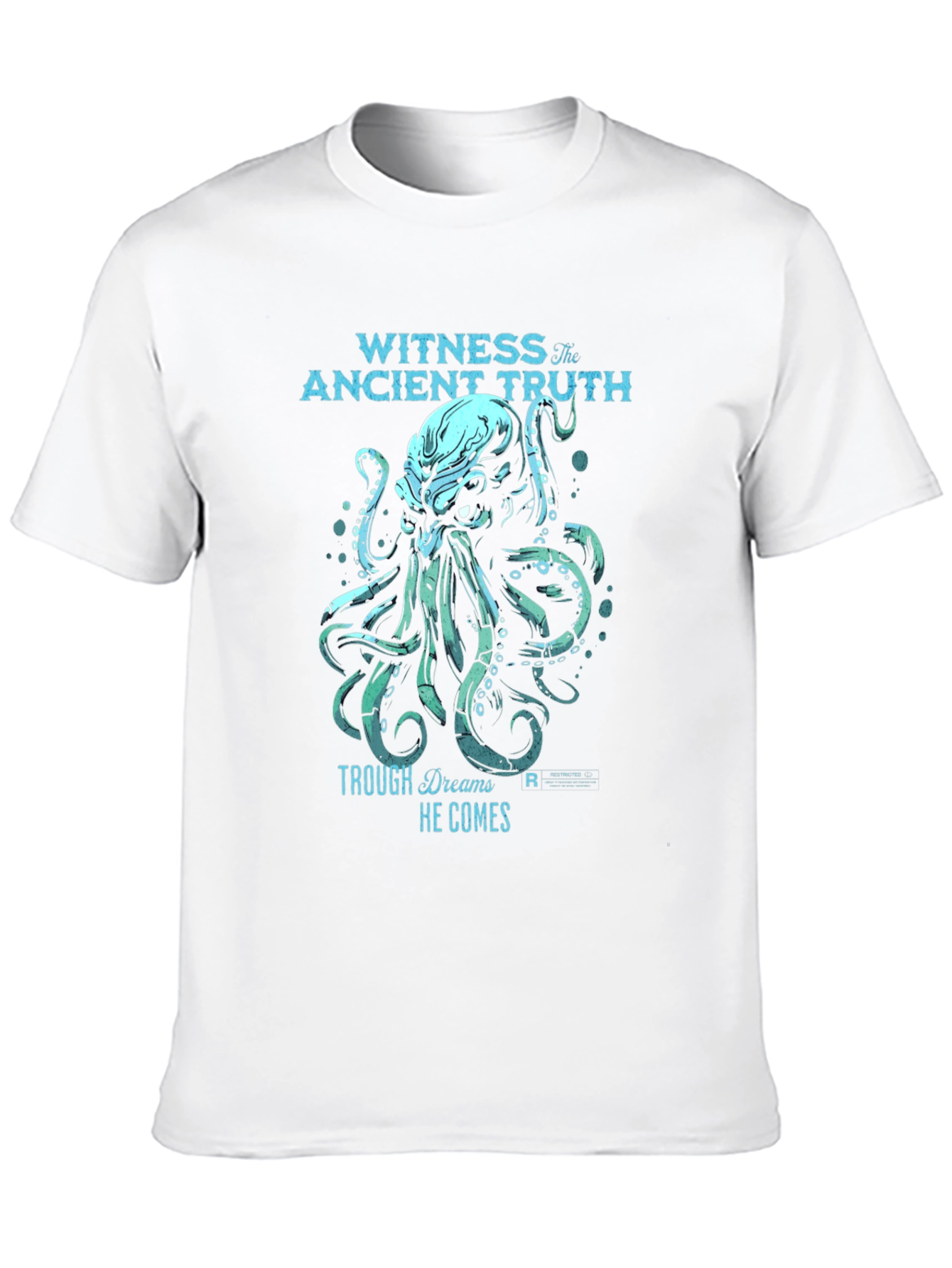 Witness the Ancient Truth Kraken Graphic T-Shirt
