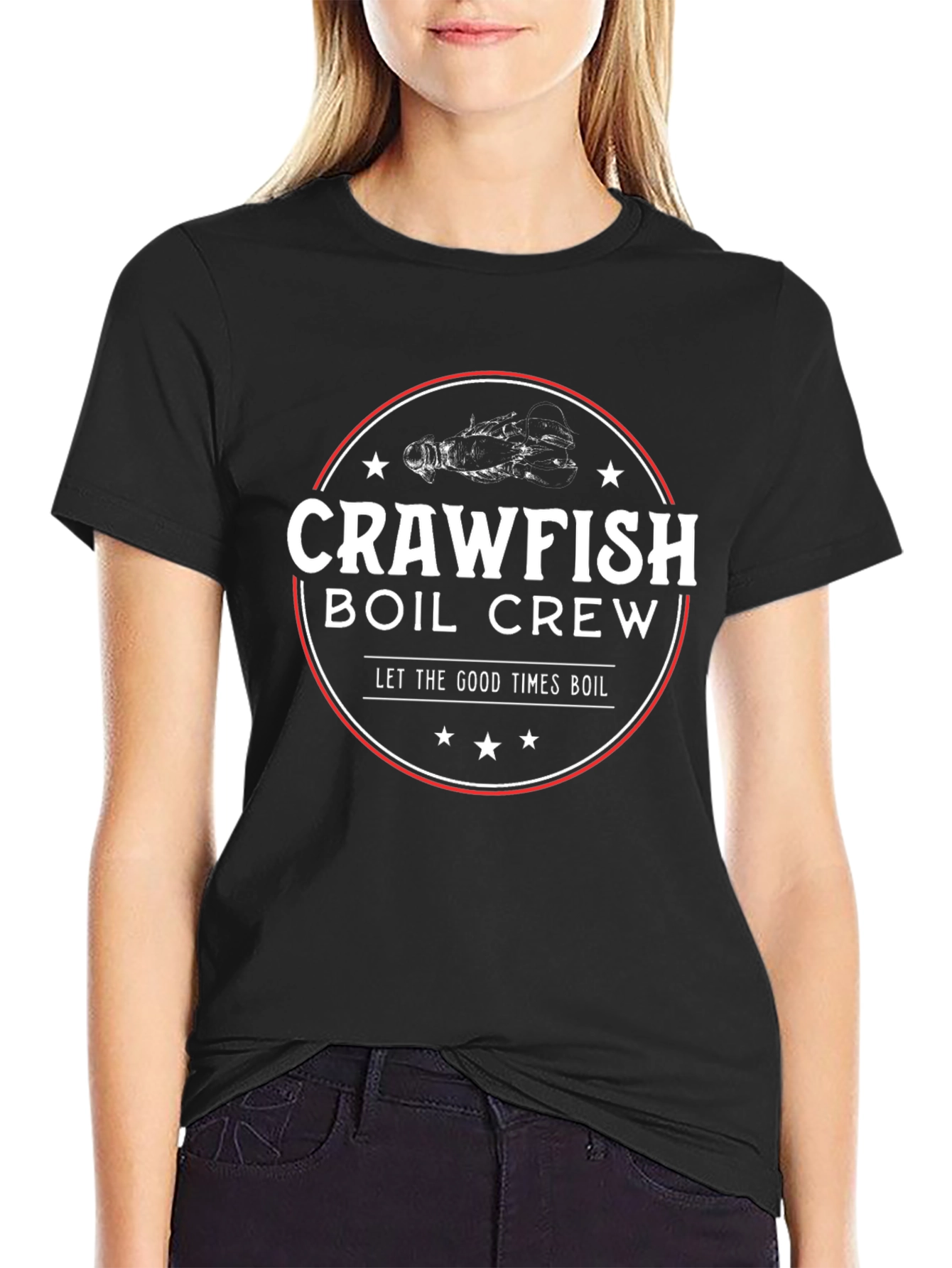 Crawfish Boil Crew Graphic T-Shirt