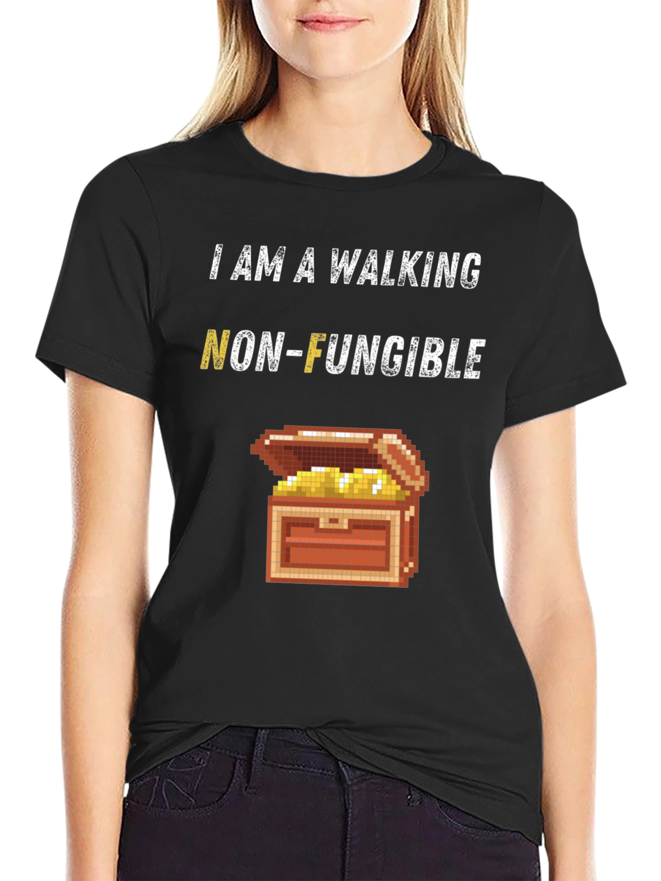 Walking NFT Graphic Tee