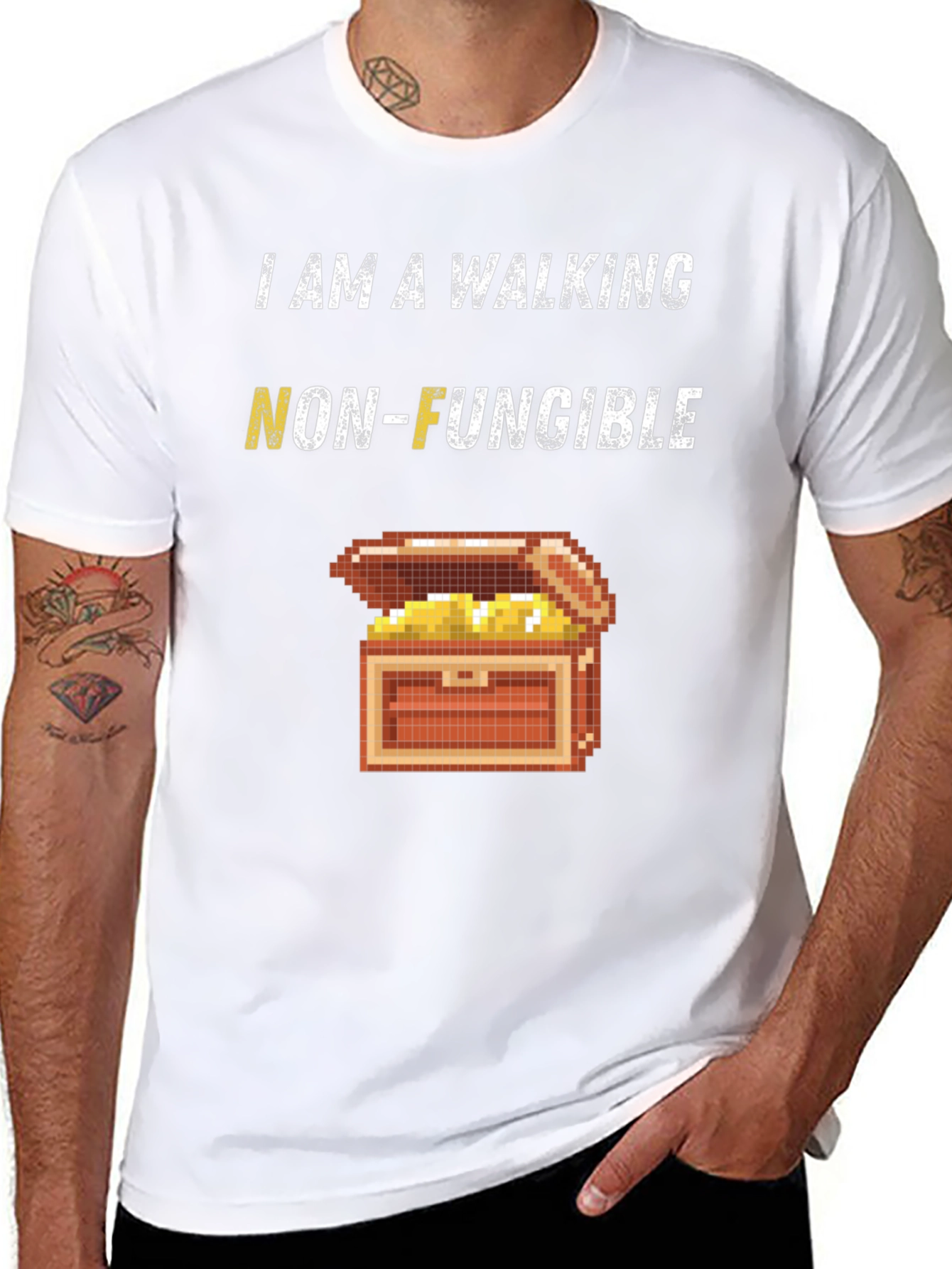 Walking NFT Graphic Tee
