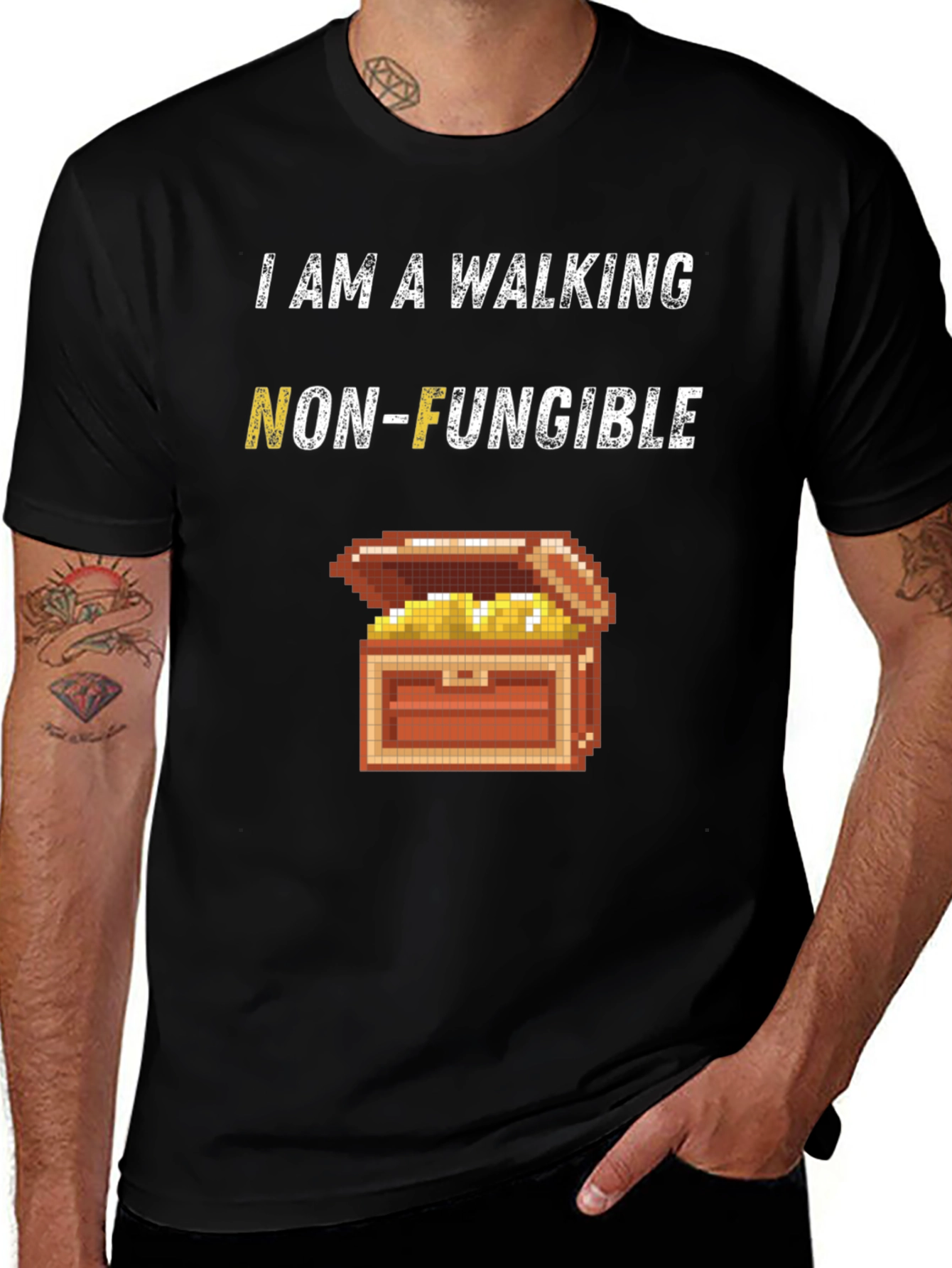 Walking NFT Graphic Tee