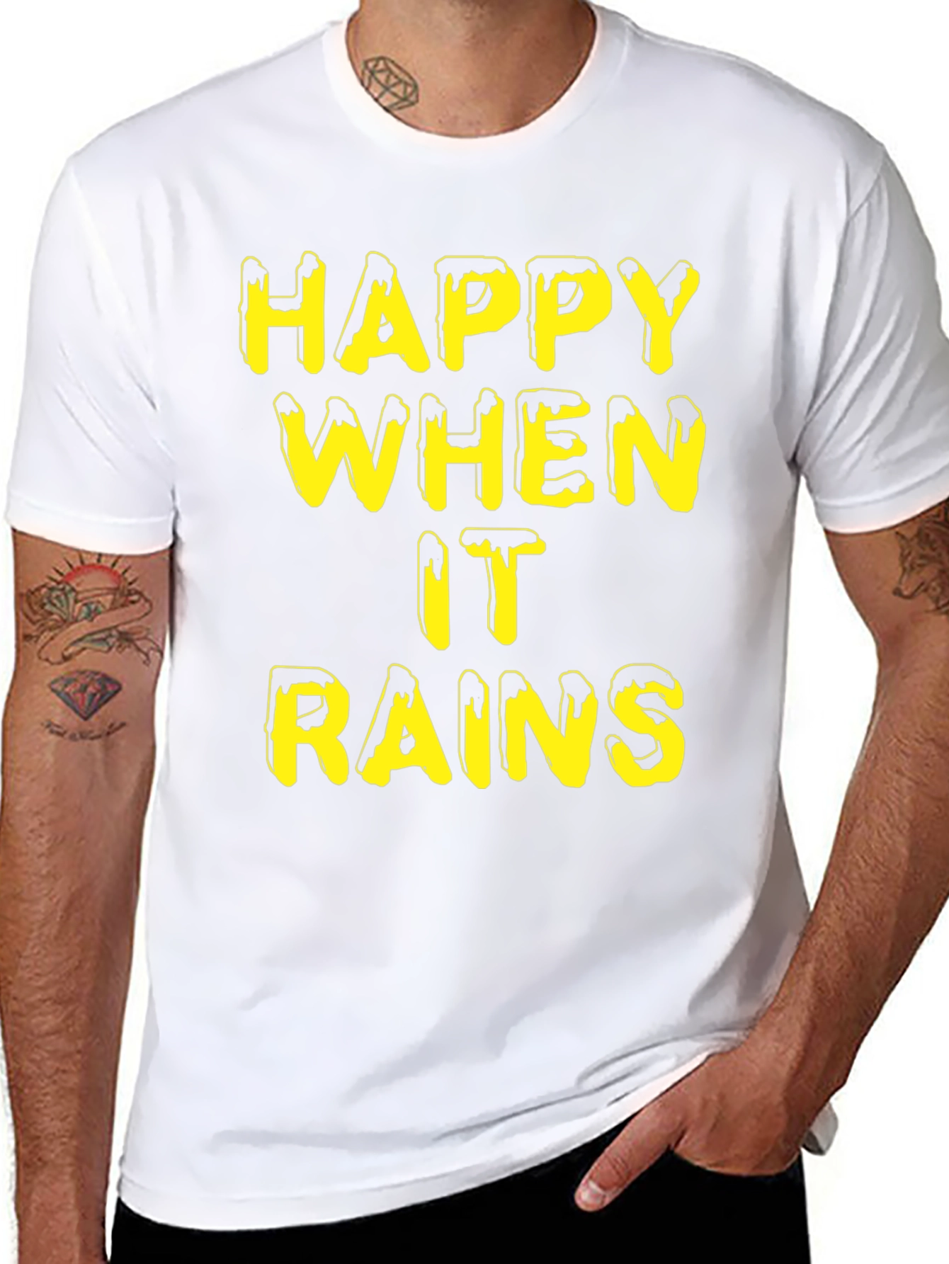 Happy When It Rains Graphic T-Shirt