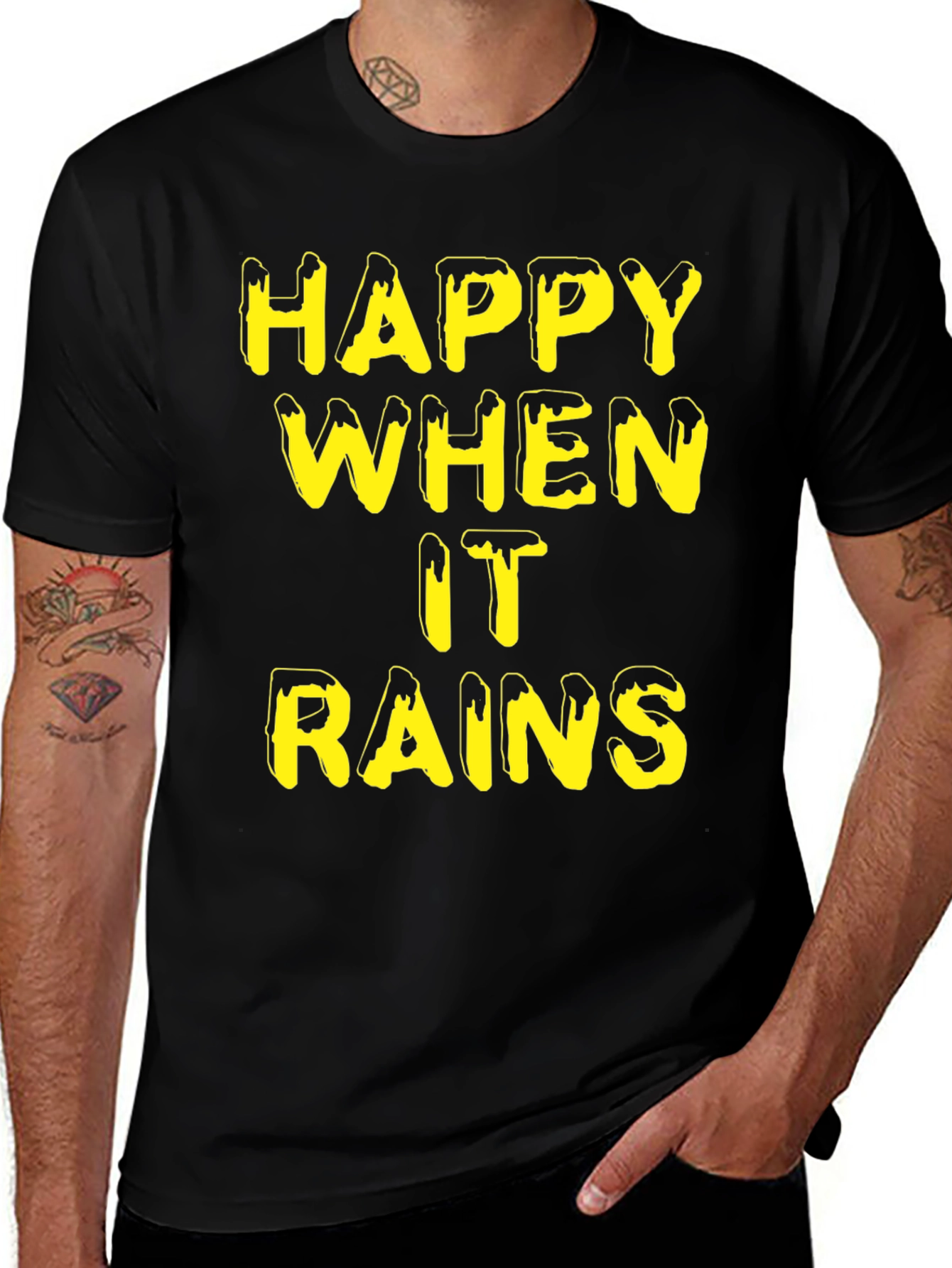 Happy When It Rains Graphic T-Shirt