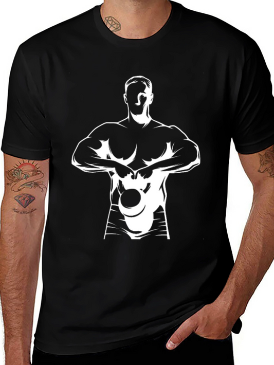 Graphic T-Shirt: Kettlebell Workout Design