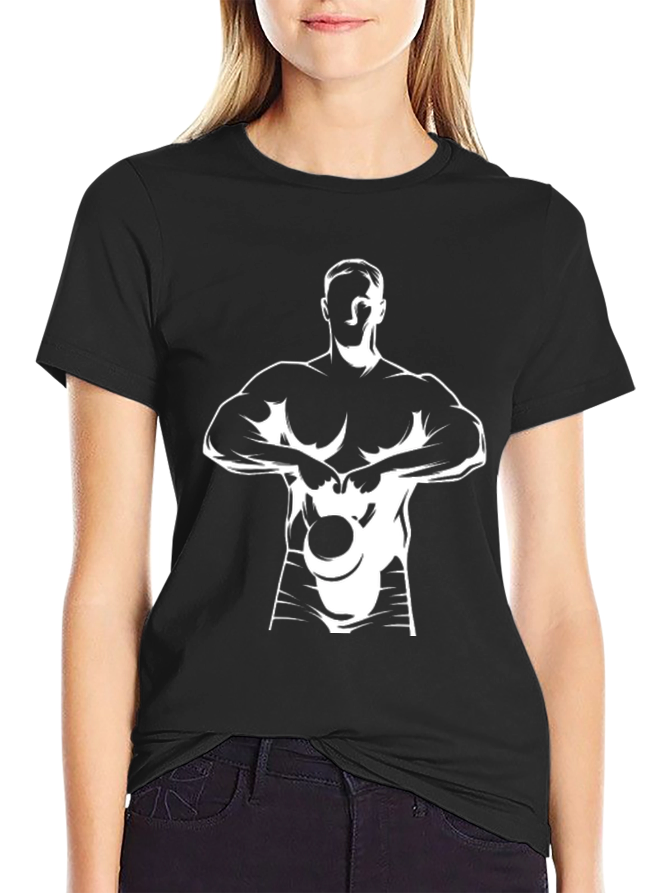 Graphic T-Shirt: Kettlebell Workout Design