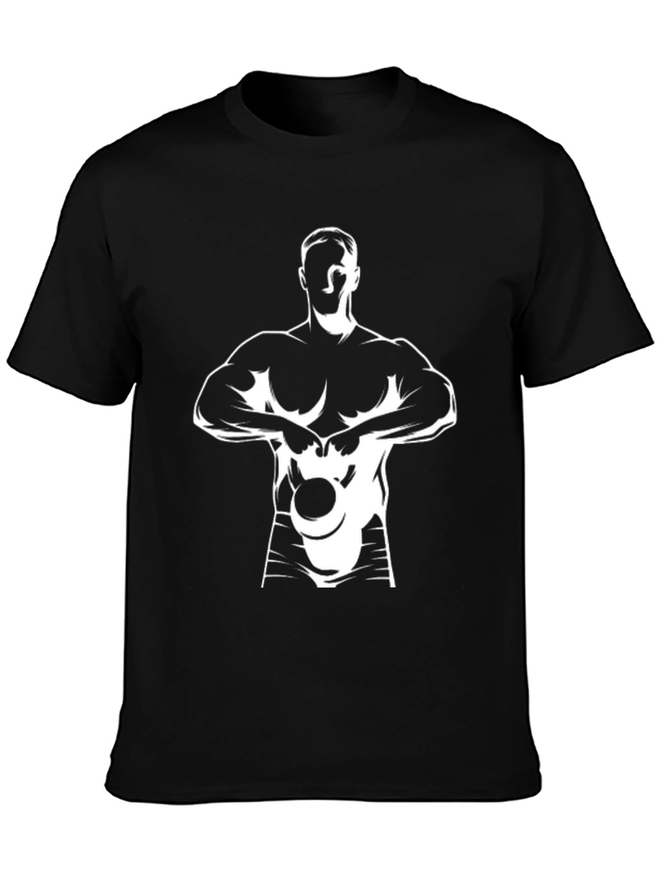 Graphic T-Shirt: Kettlebell Workout Design