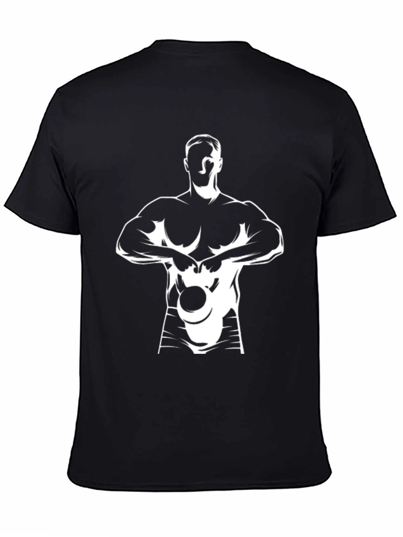 Graphic T-Shirt: Kettlebell Workout Design