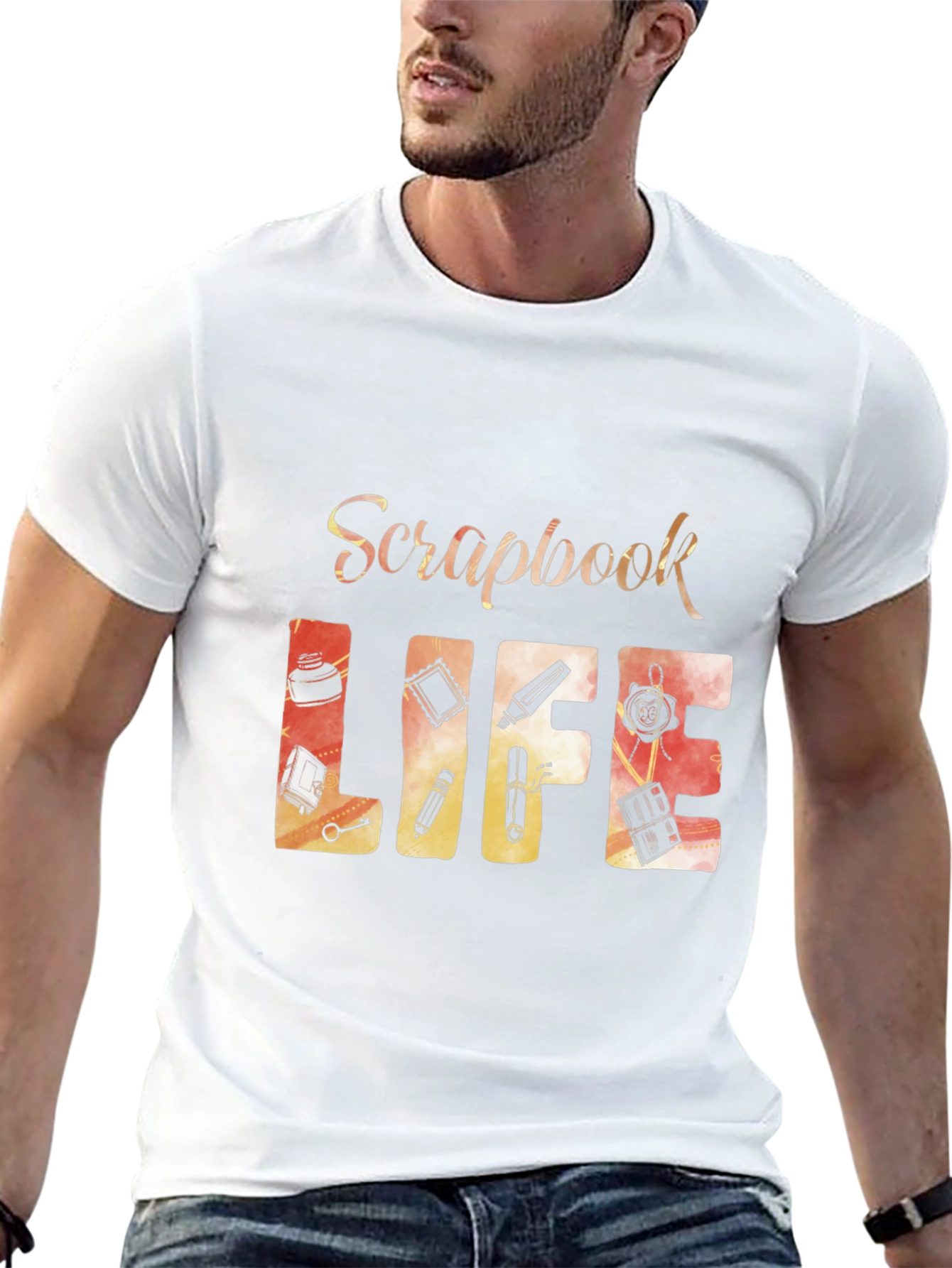 Scrapbook Life Graphic T-Shirt