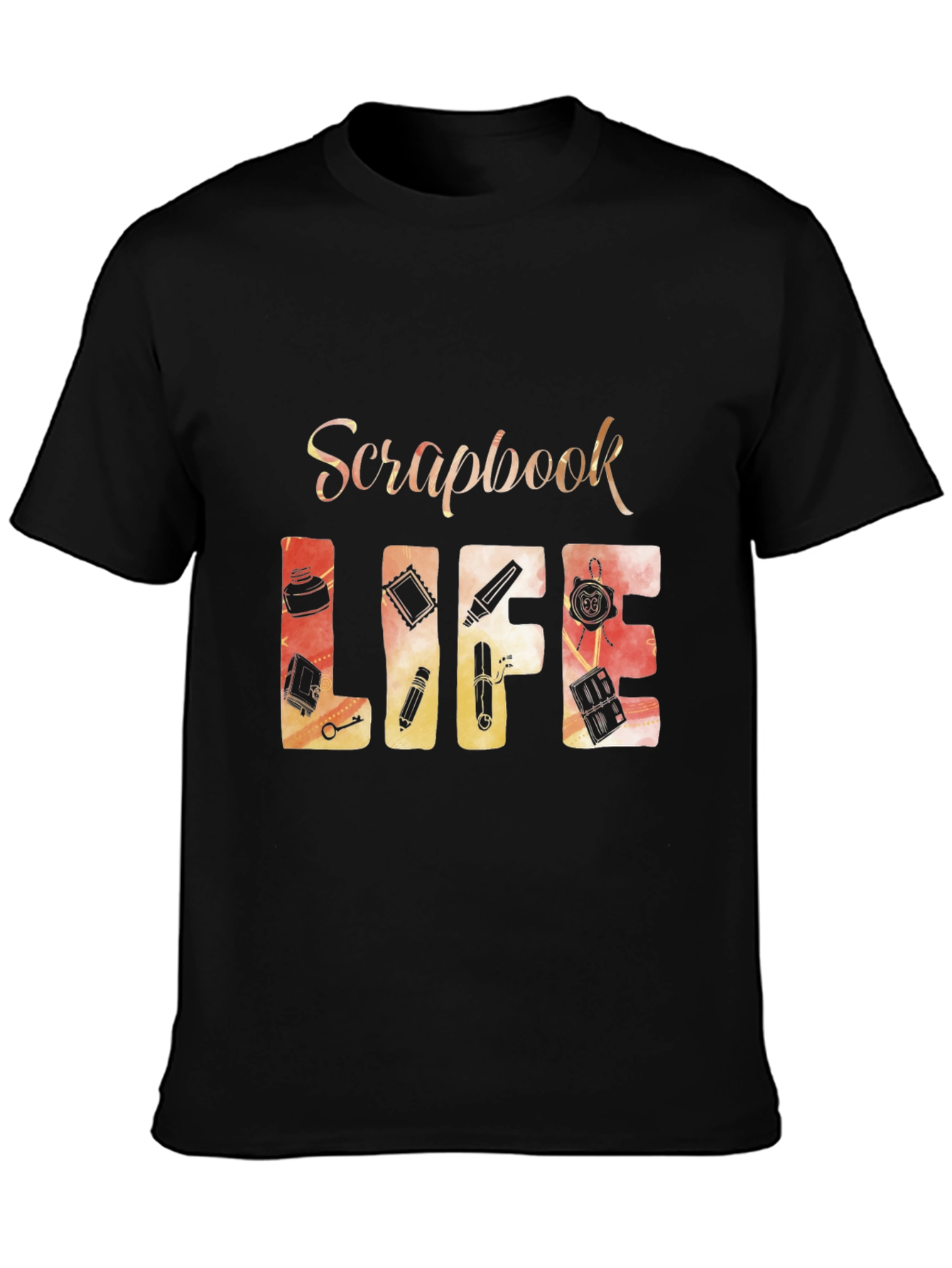 Scrapbook Life Graphic T-Shirt