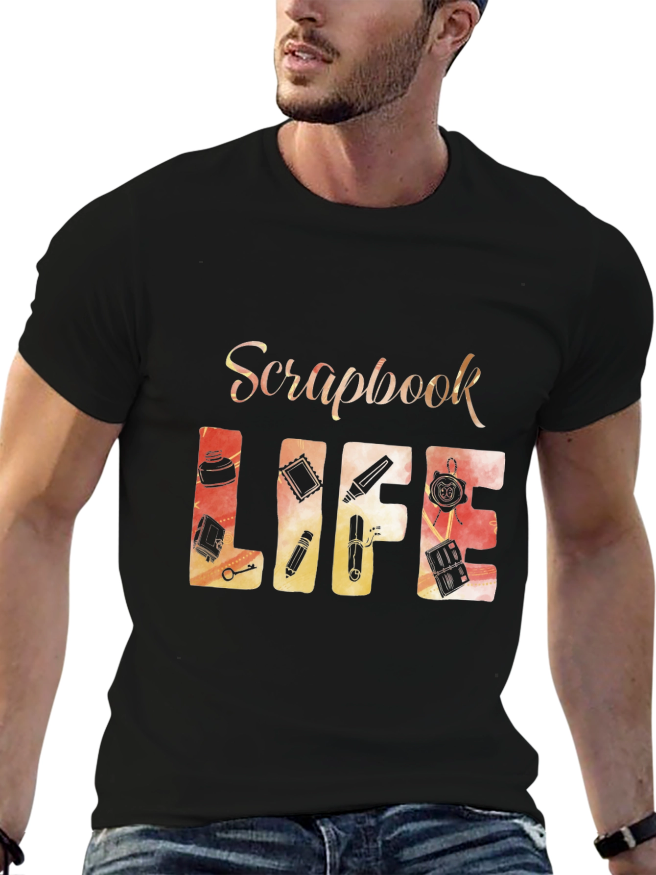 Scrapbook Life Graphic T-Shirt