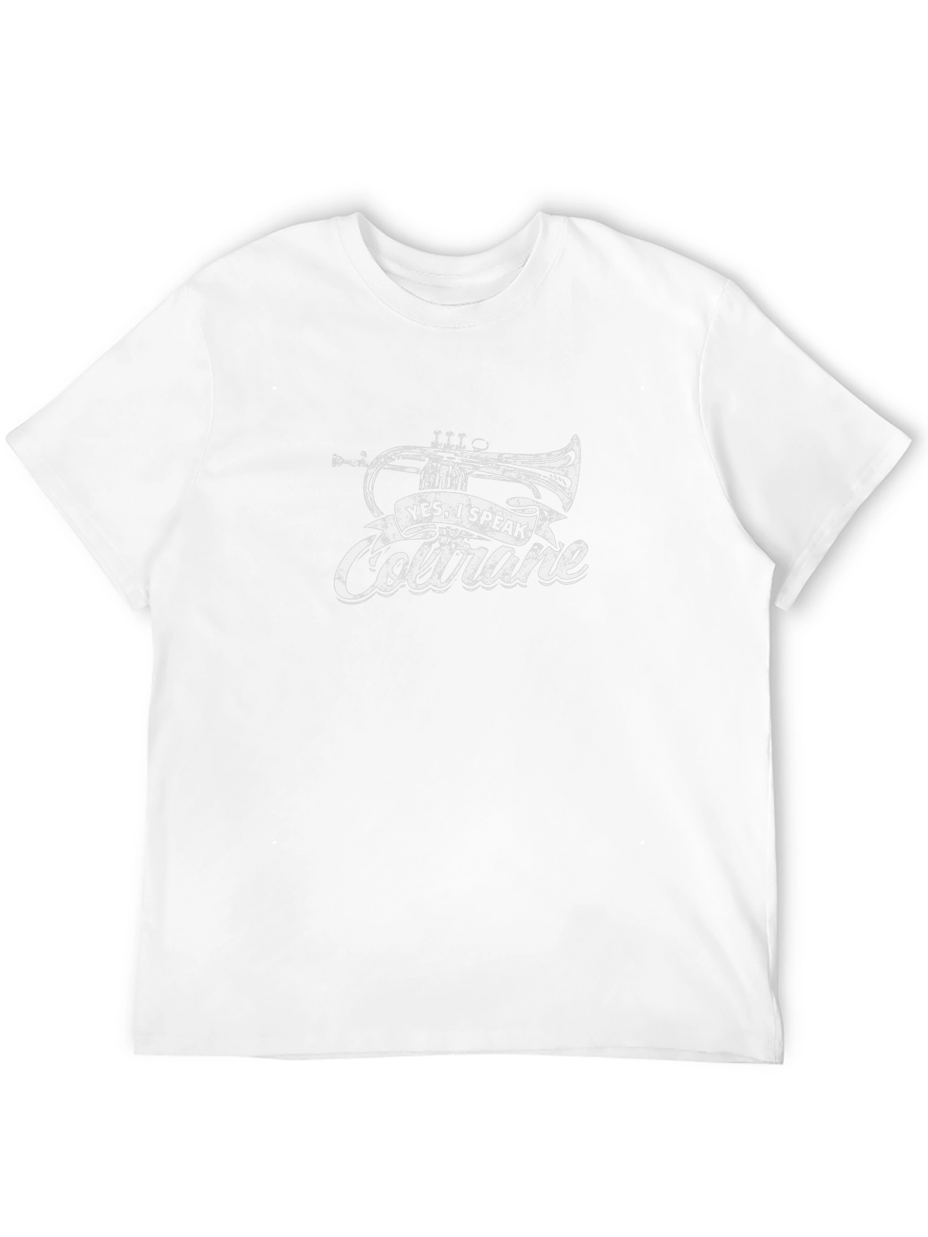 Yes I Speak Coltrane Black T-Shirt