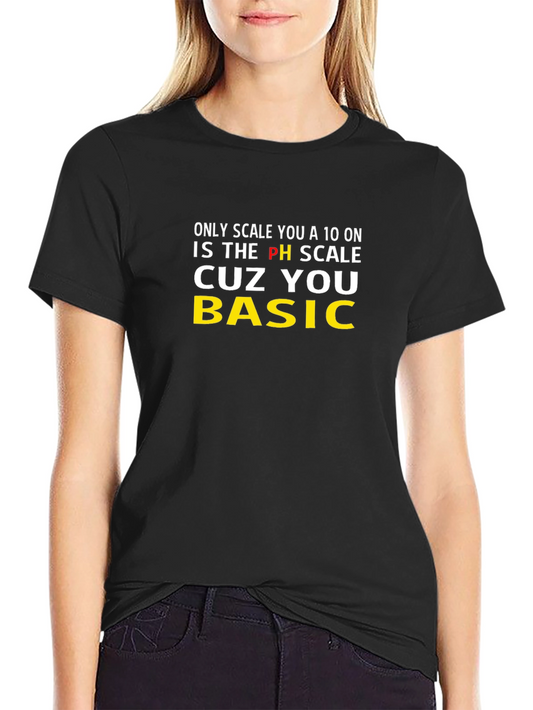 Basic PH Scale Graphic T-Shirt