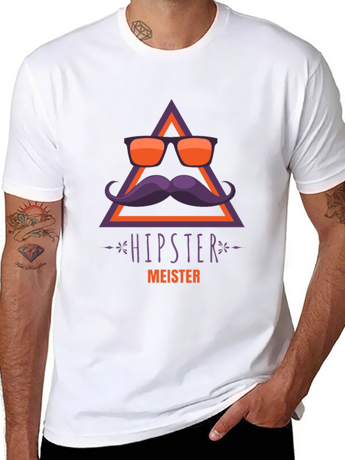 Hipster Meister Graphic Tee - Cool & Trendy