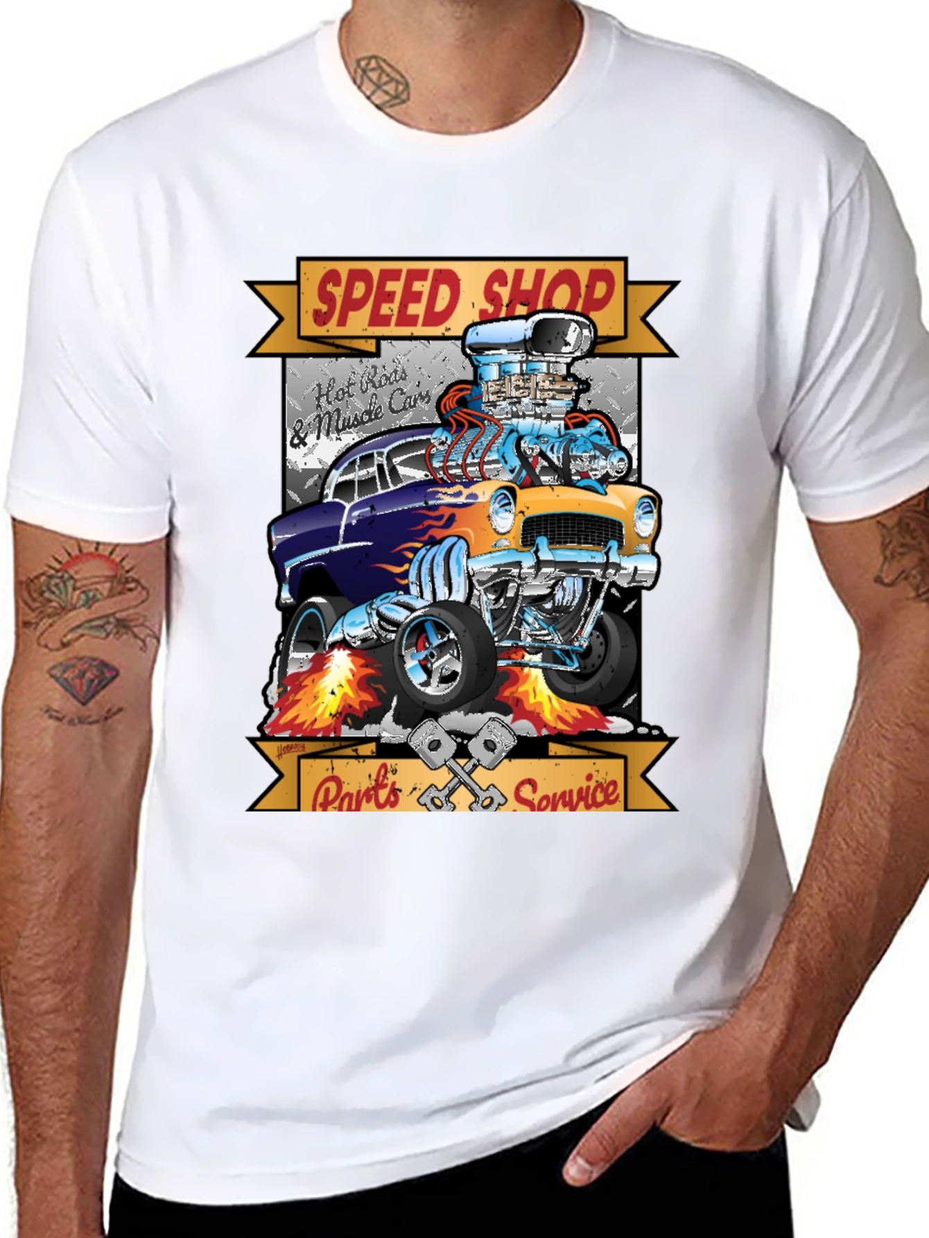 Speed Shop Hot Rod T-Shirt