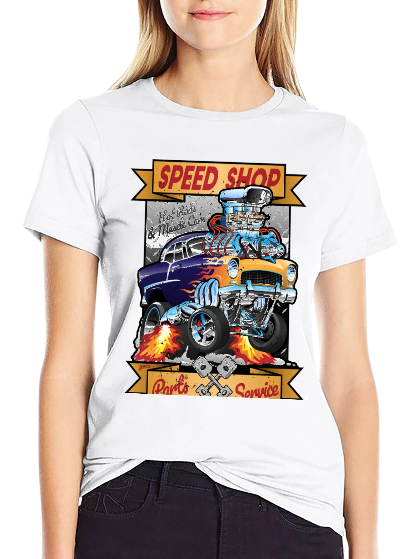 Speed Shop Hot Rod T-Shirt