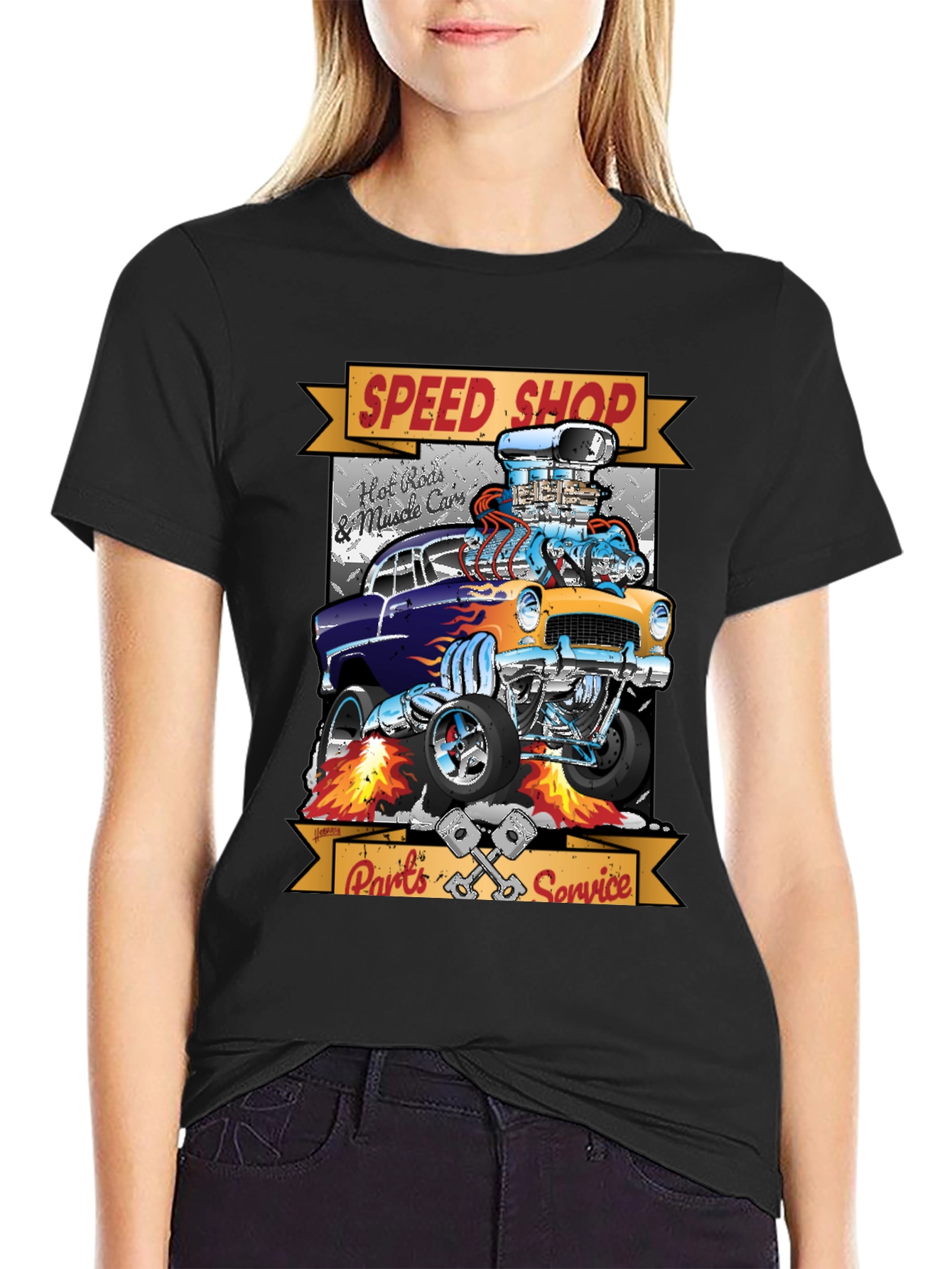 Speed Shop Hot Rod T-Shirt