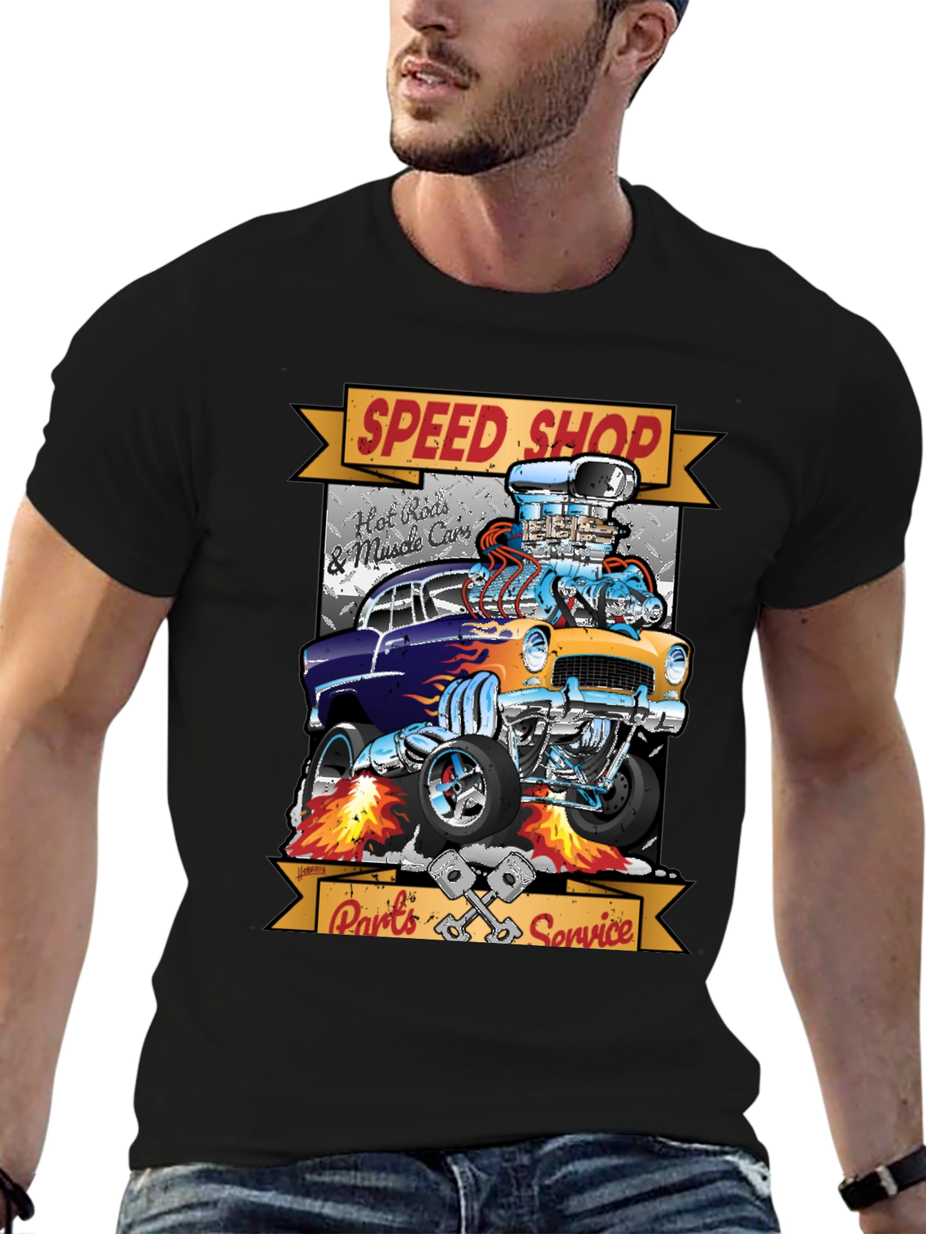 Speed Shop Hot Rod T-Shirt