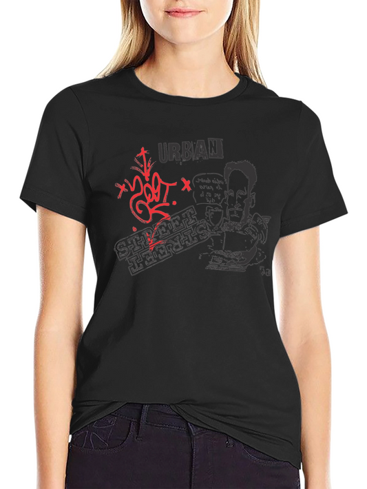 Urban Street Arts T-Shirt - Black Graphic Tee