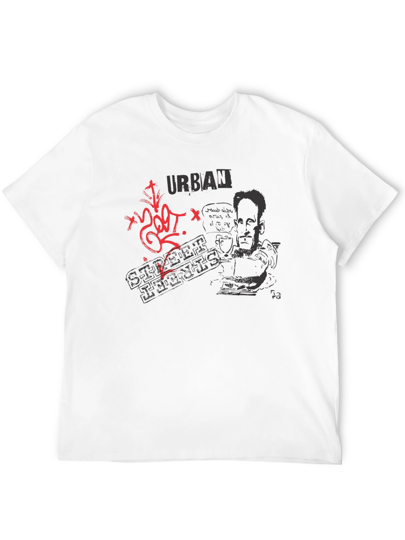 Urban Street Arts T-Shirt - Black Graphic Tee