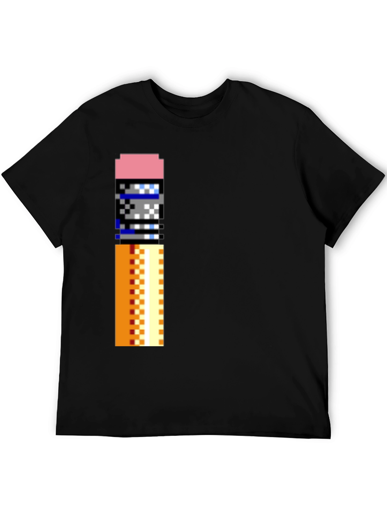 Pixel Art Pencil Graphic Tee
