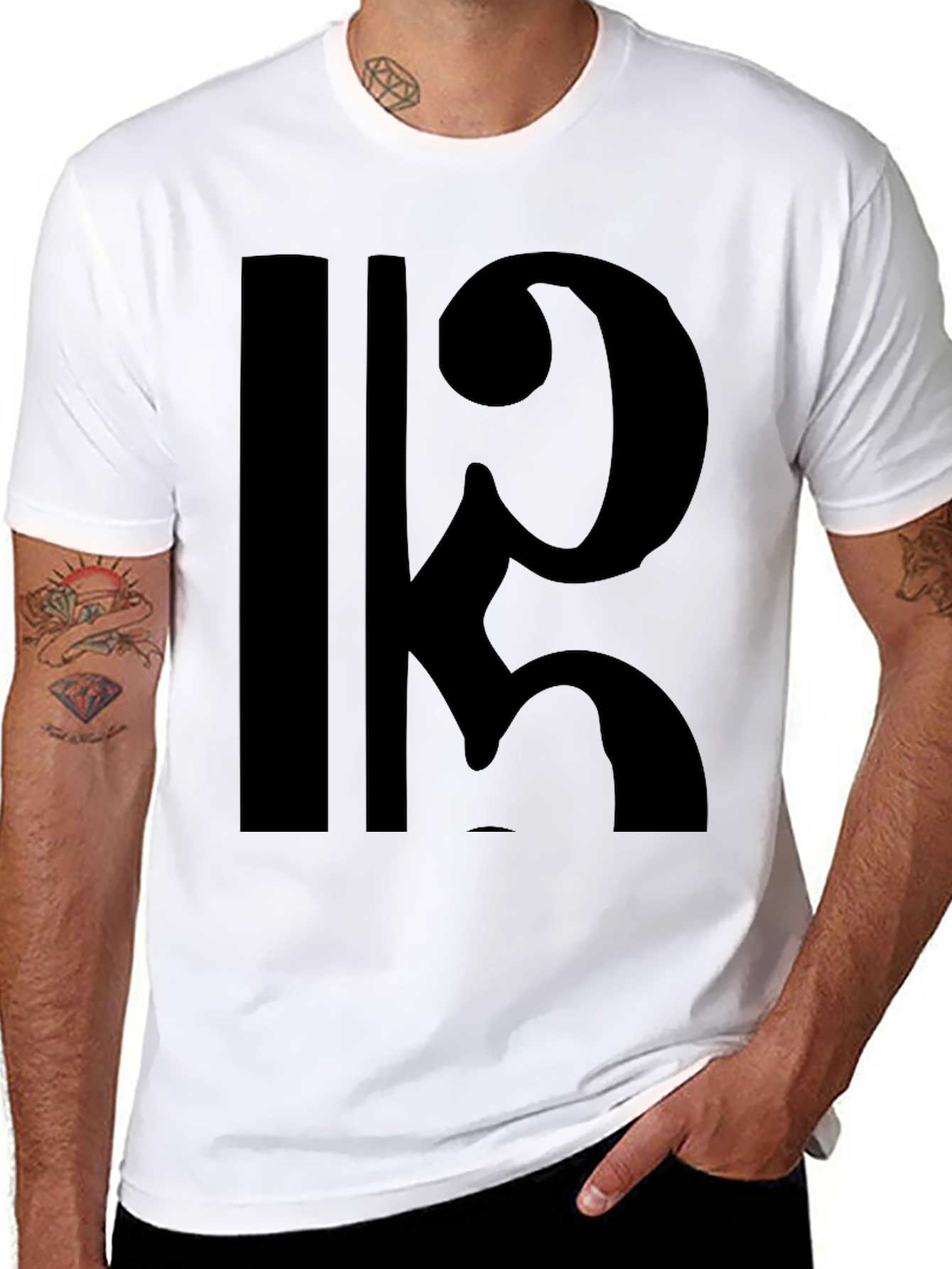 Viola Clef T-Shirt - Musical Style