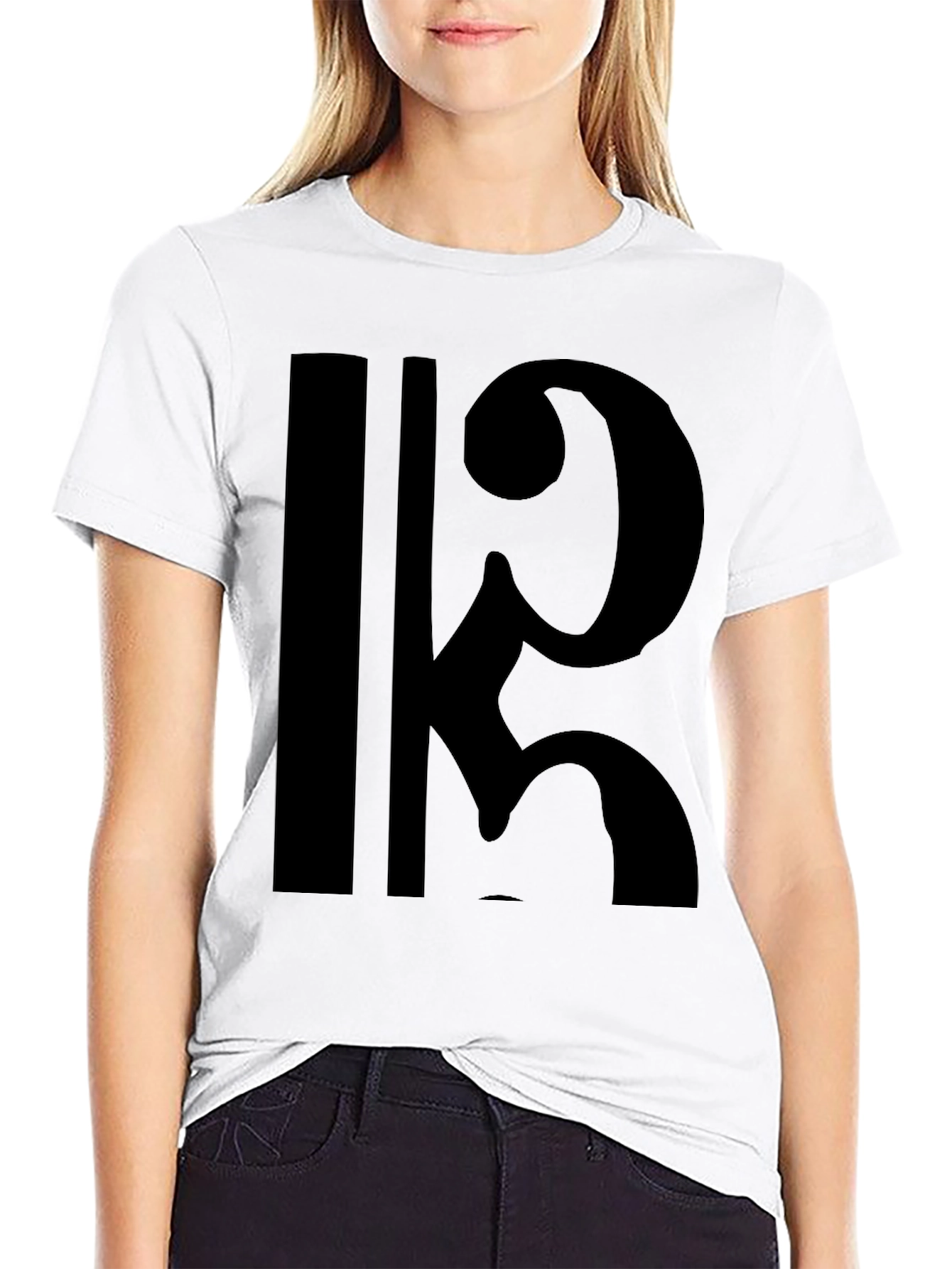 Viola Clef T-Shirt - Musical Style
