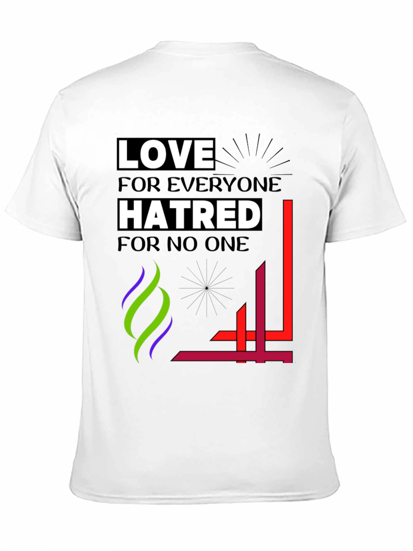 Love and Hatred Graphic Tee
