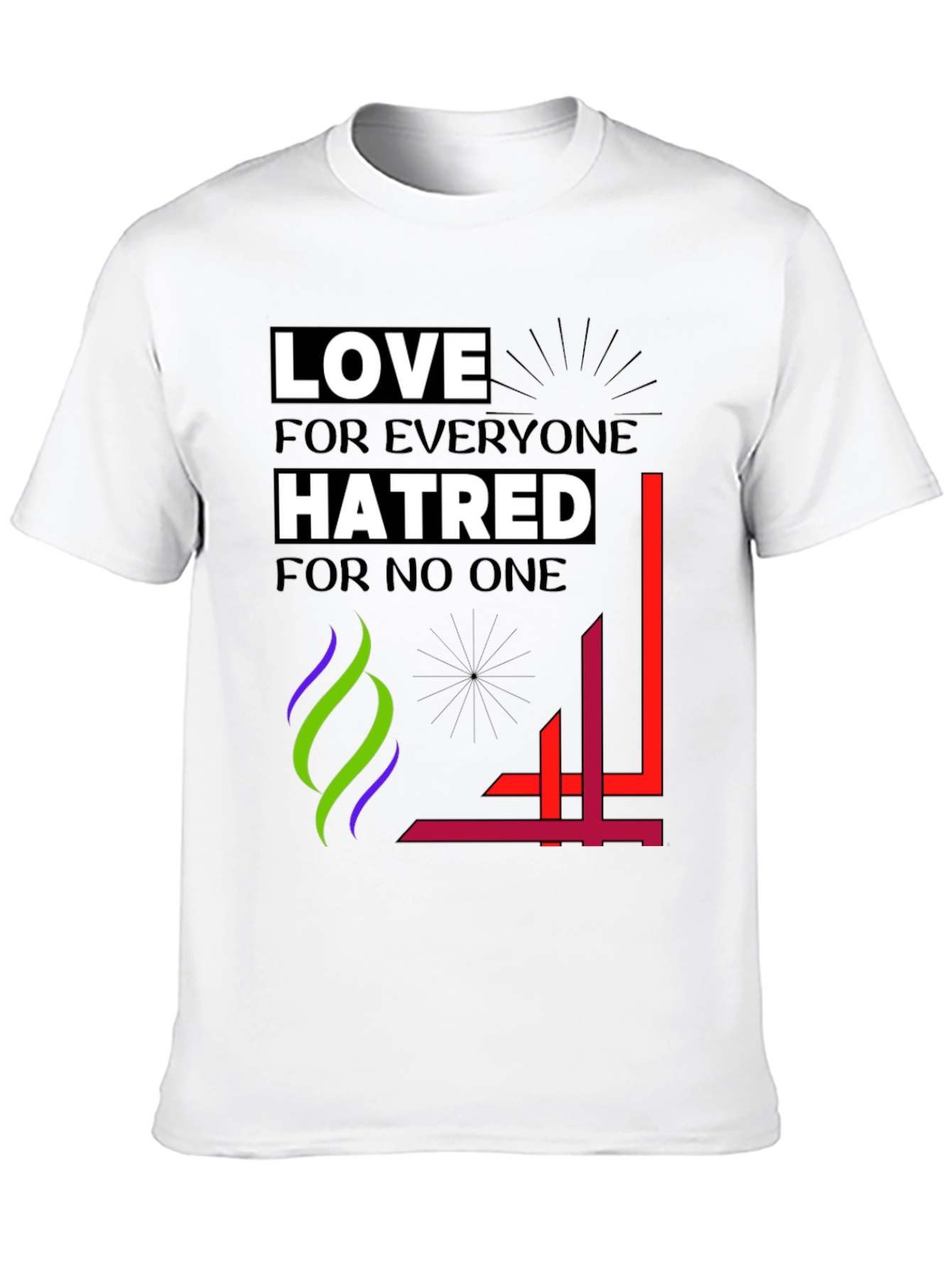 Love and Hatred Graphic Tee
