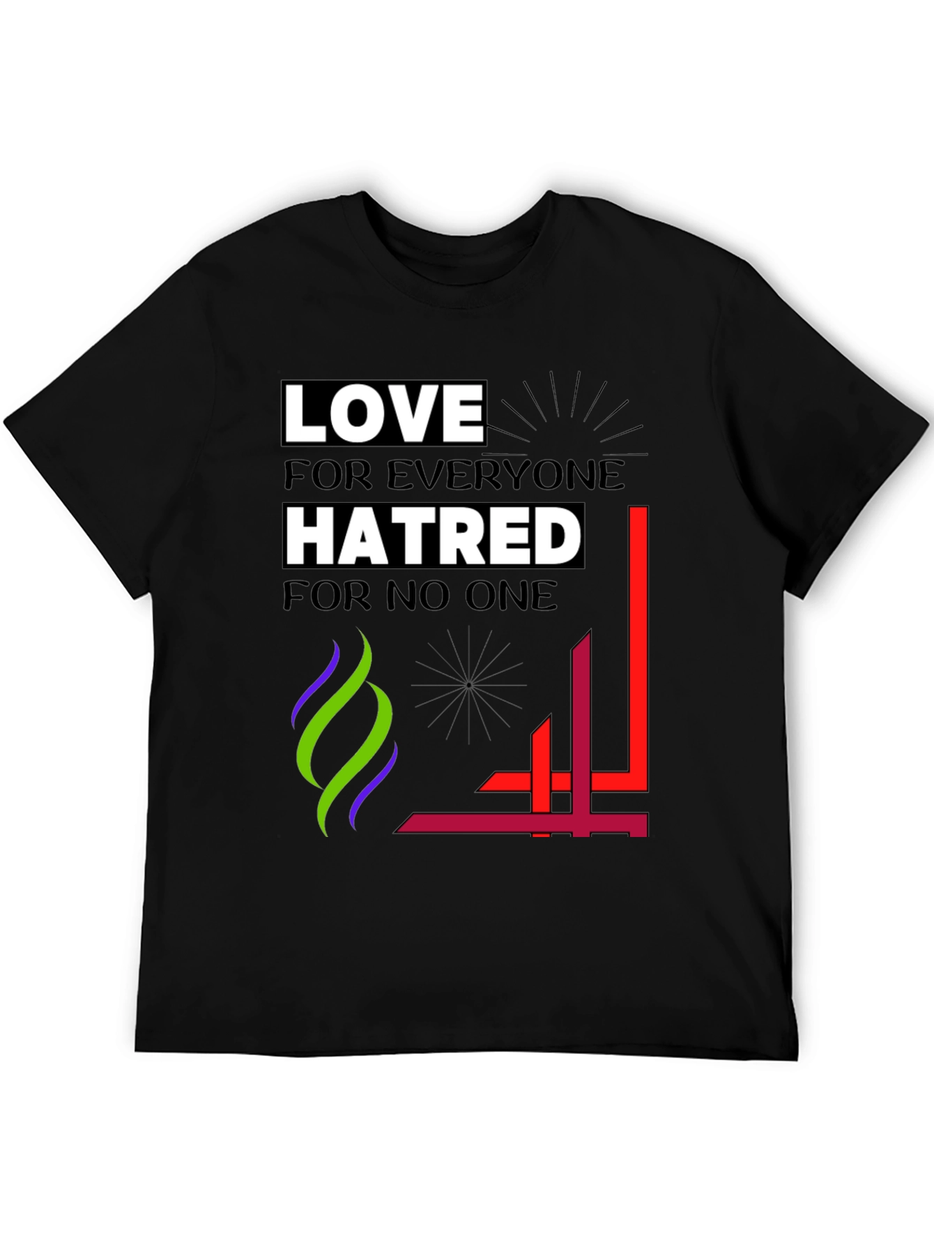 Love and Hatred Graphic Tee