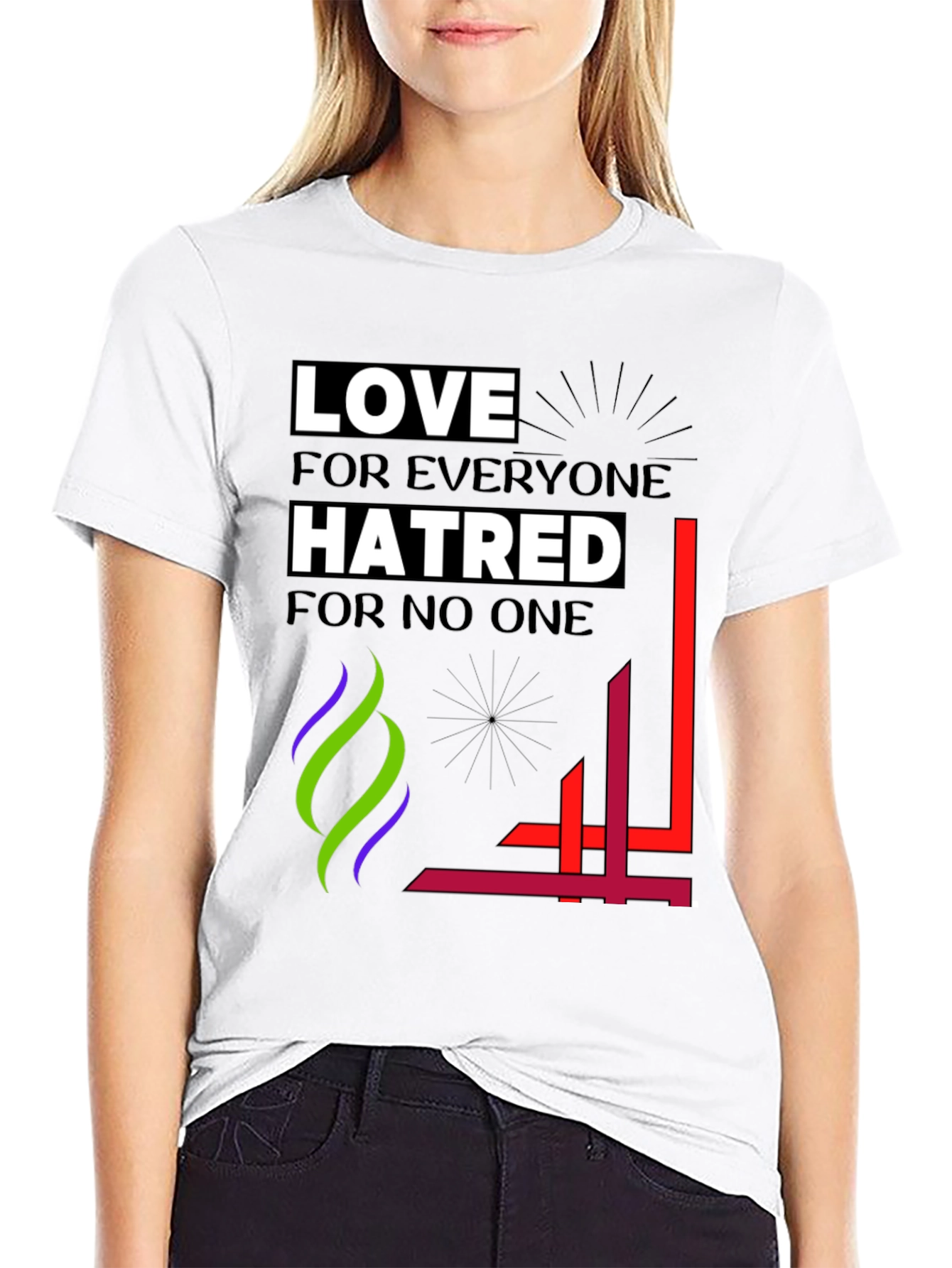 Love and Hatred Graphic Tee