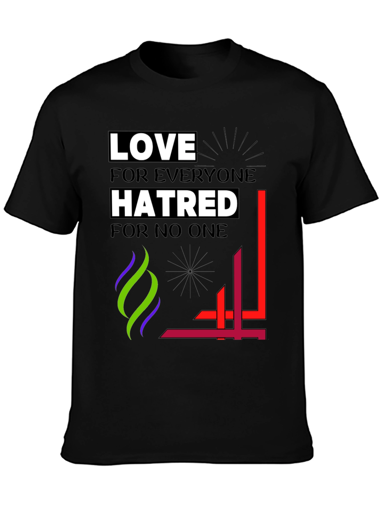 Love and Hatred Graphic Tee