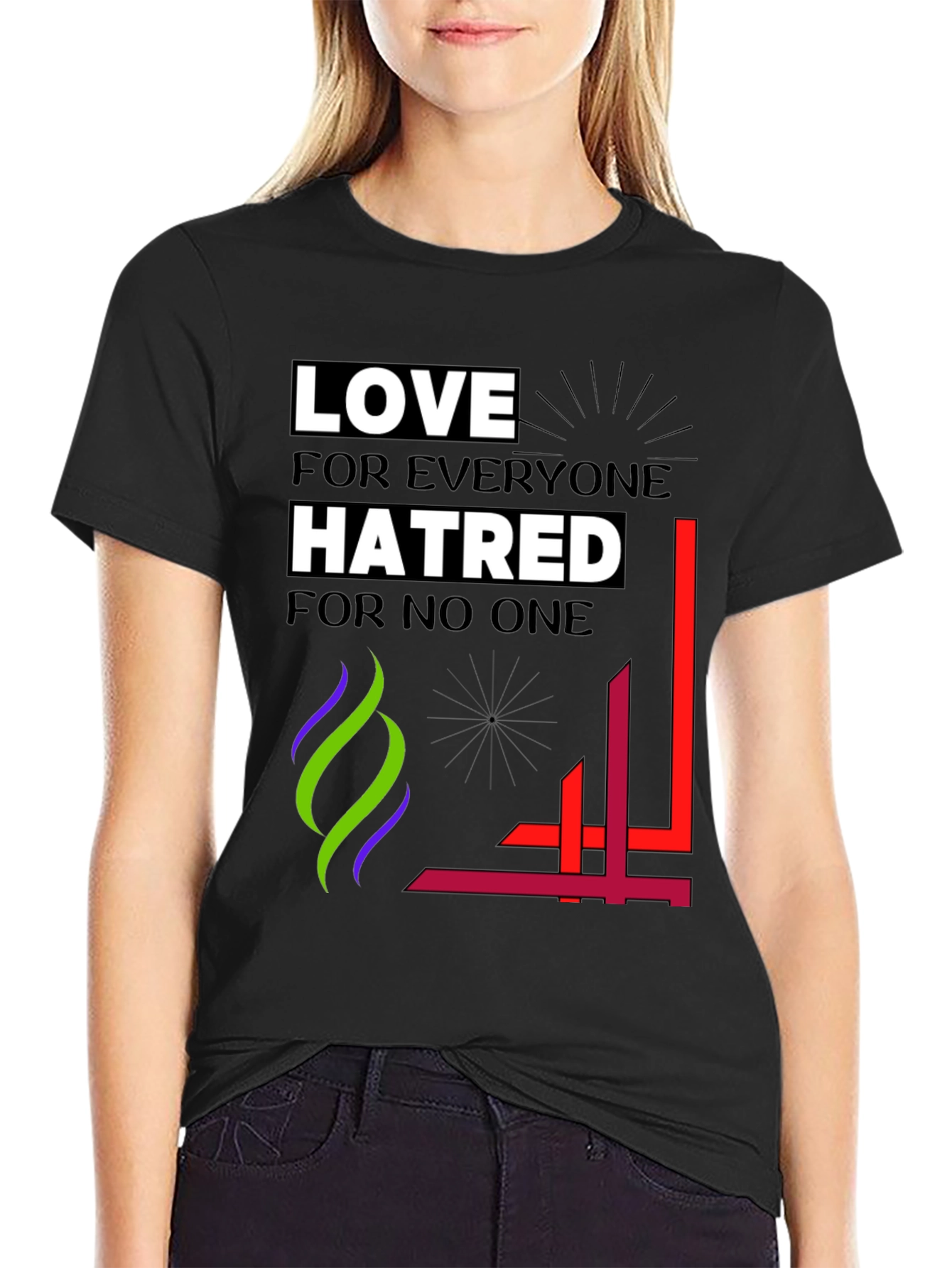 Love and Hatred Graphic Tee
