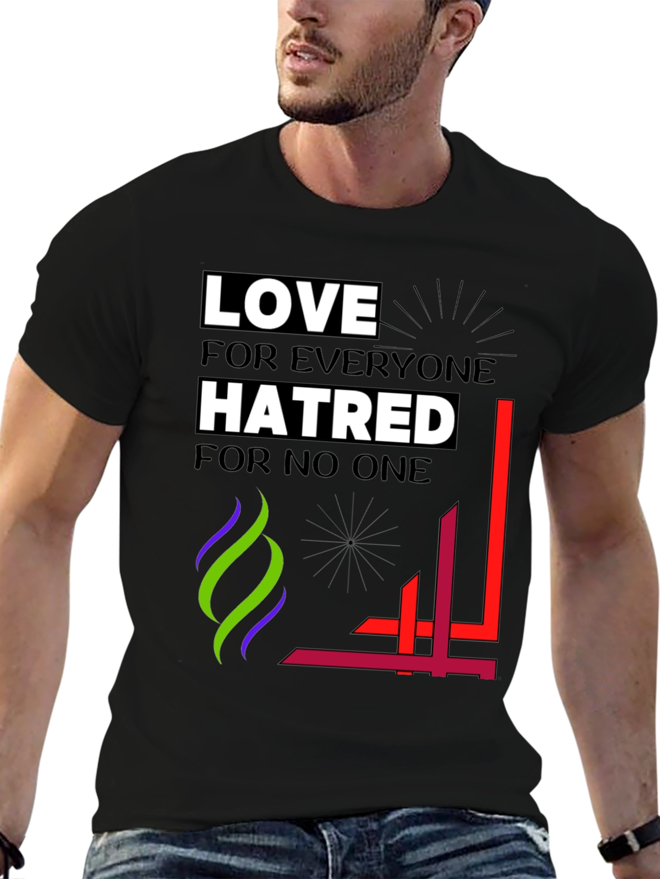 Love and Hatred Graphic Tee