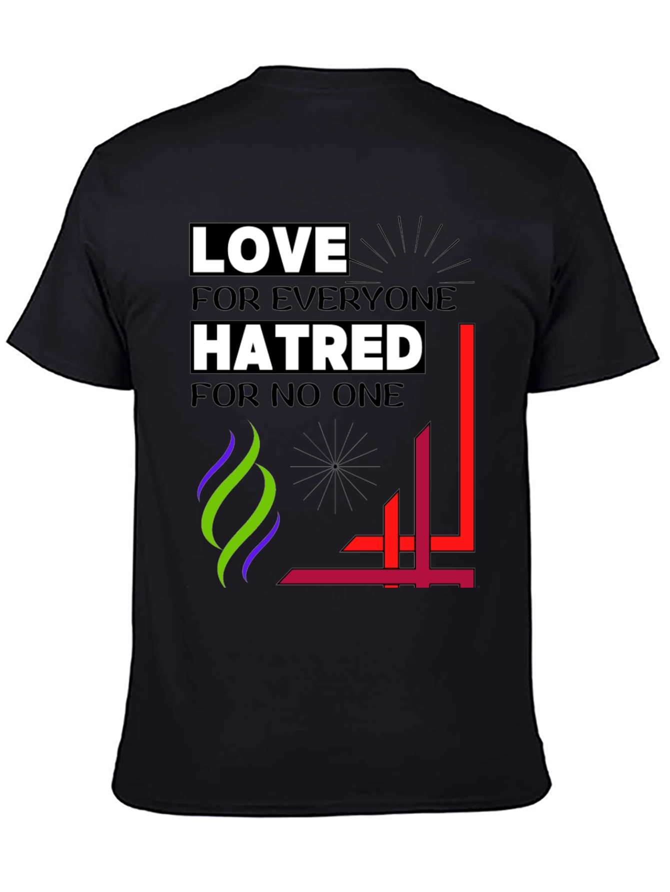 Love and Hatred Graphic Tee