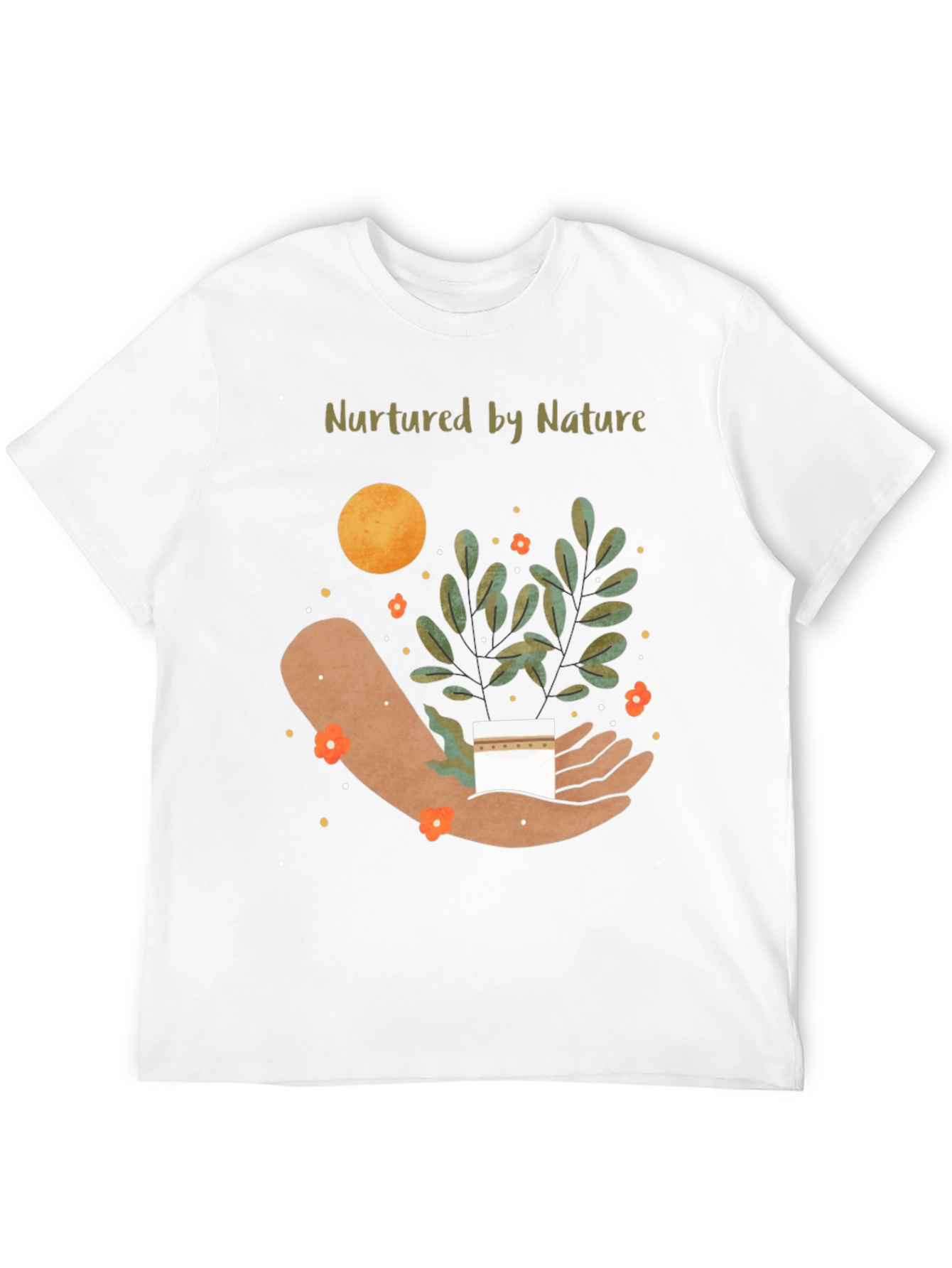 Nurtured By Nature Graphic T-Shirt