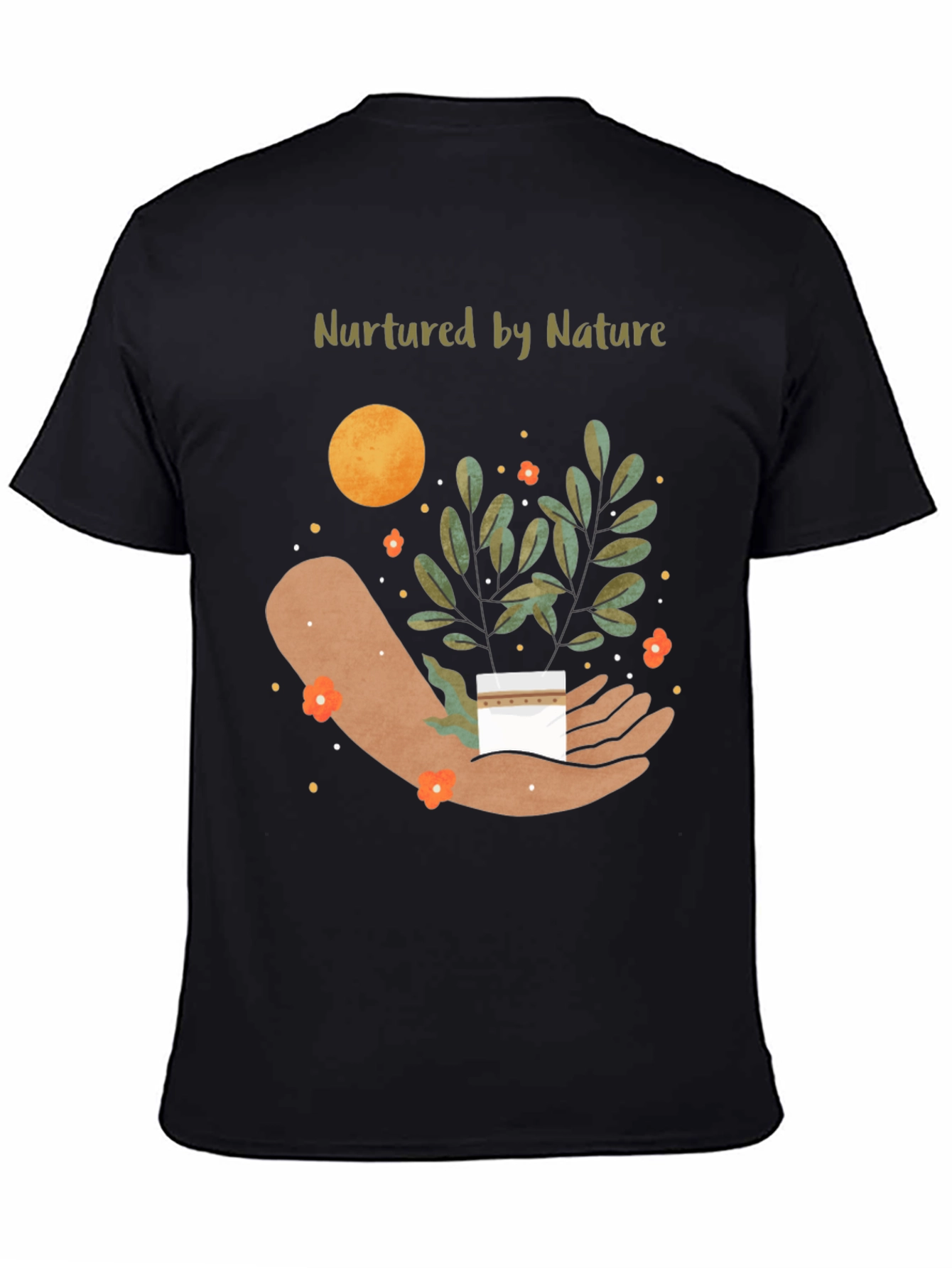 Nurtured By Nature Graphic T-Shirt
