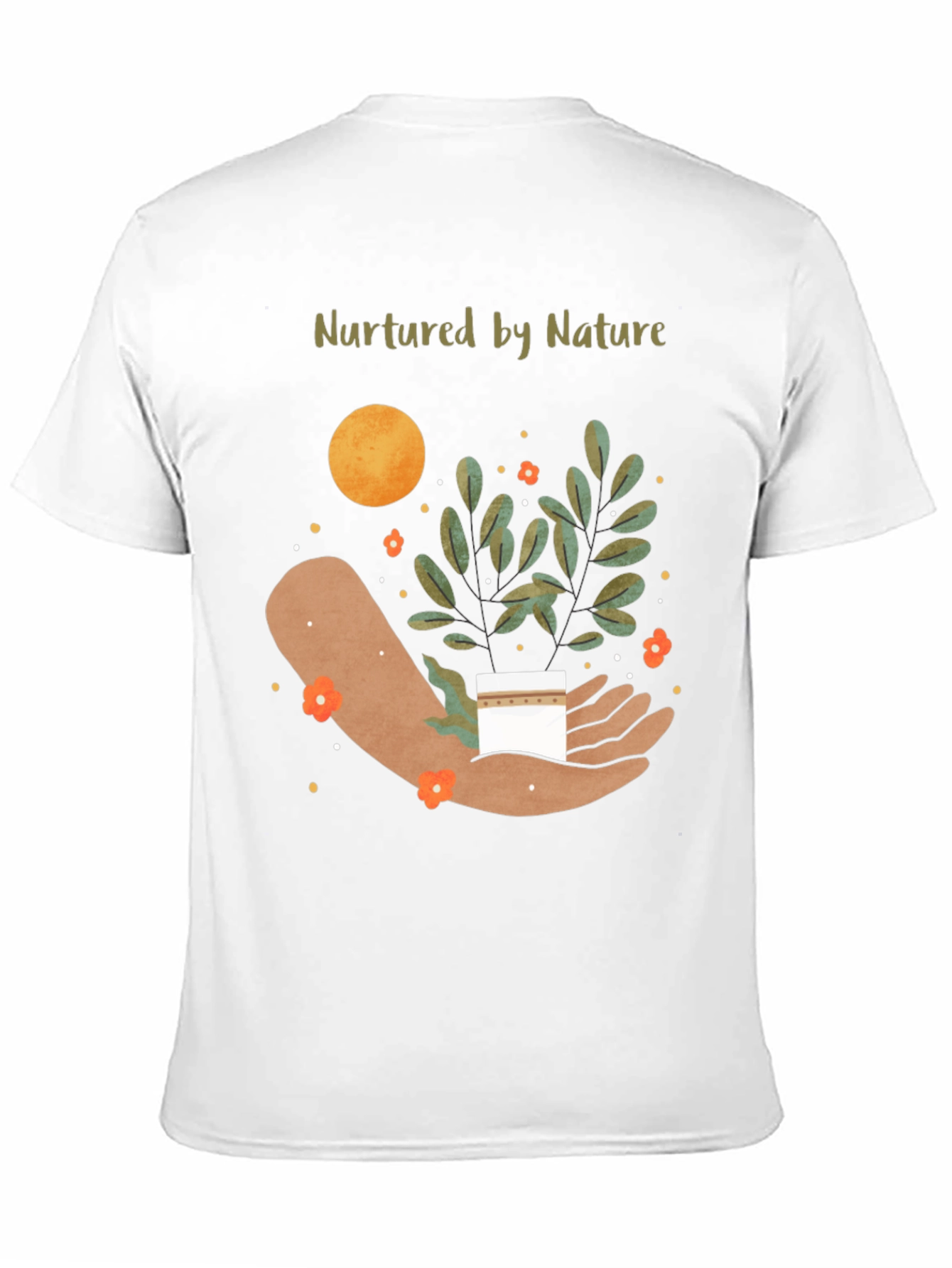 Nurtured By Nature Graphic T-Shirt