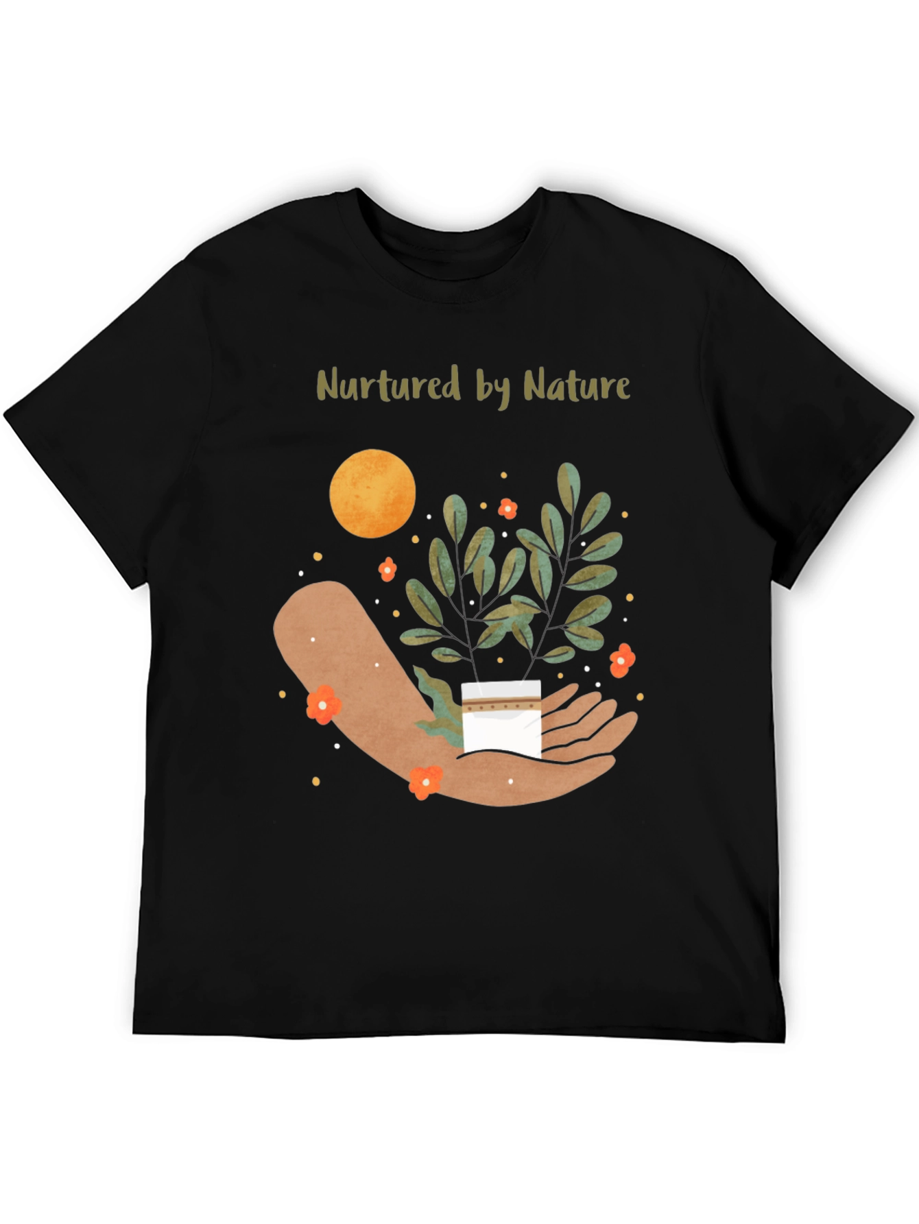Nurtured By Nature Graphic T-Shirt