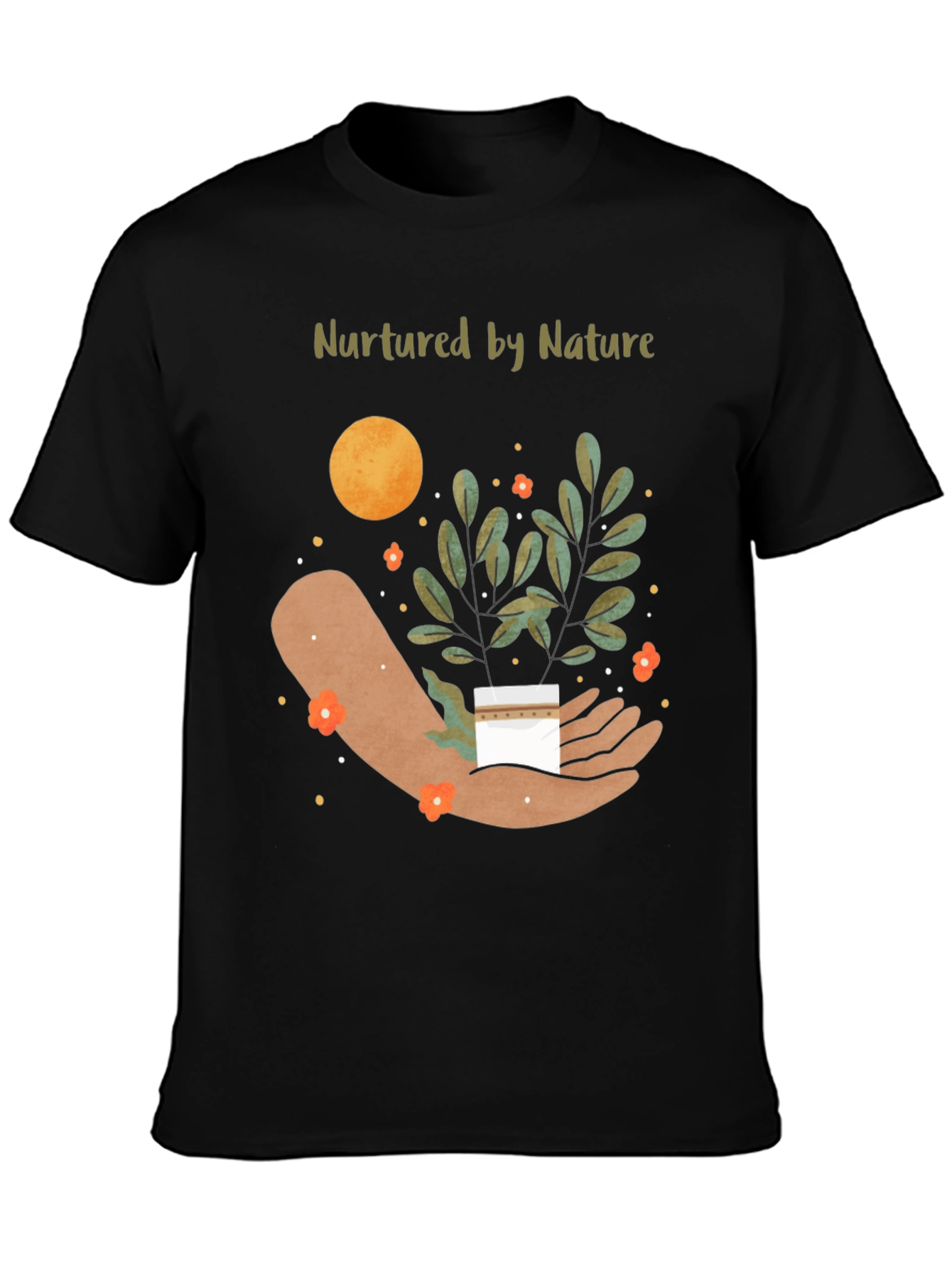 Nurtured By Nature Graphic T-Shirt