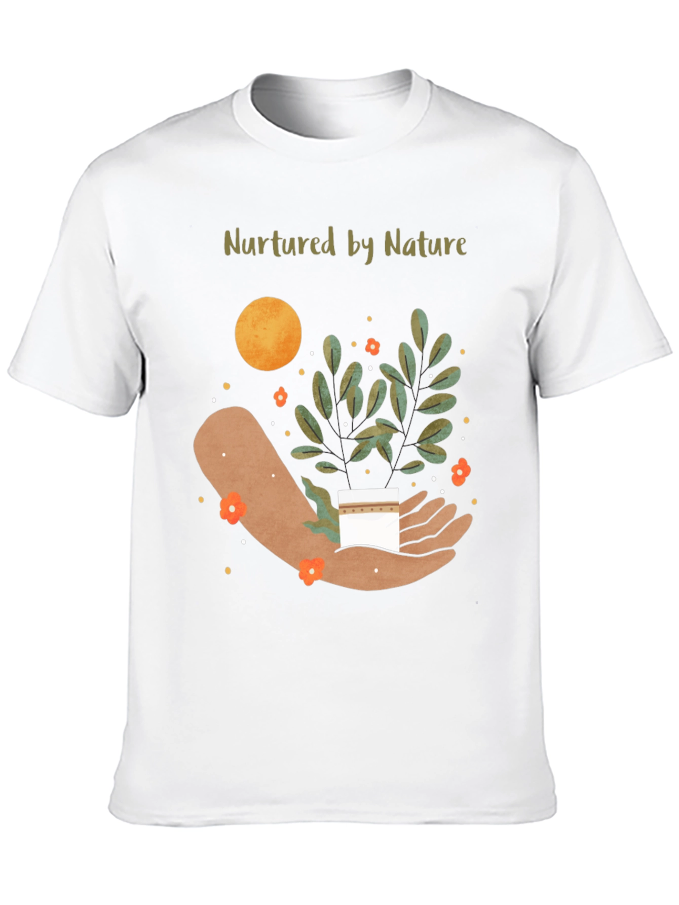 Nurtured By Nature Graphic T-Shirt