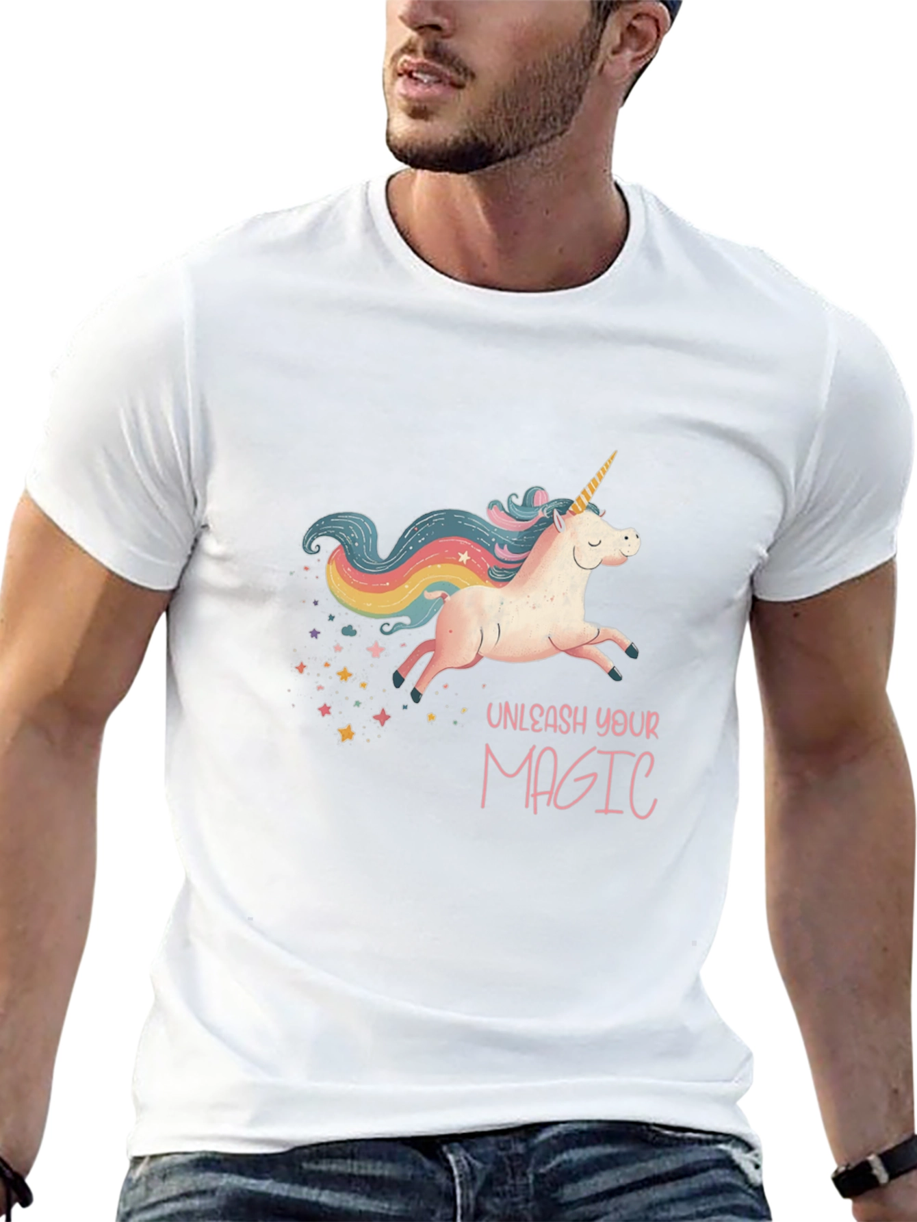 Unleash Your Magic Unicorn Graphic Tee