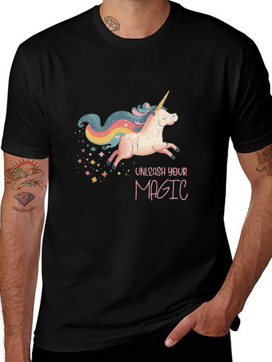 Unleash Your Magic Unicorn Graphic Tee