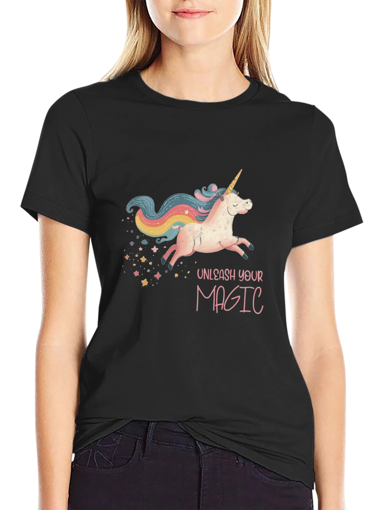 Unleash Your Magic Unicorn Graphic Tee