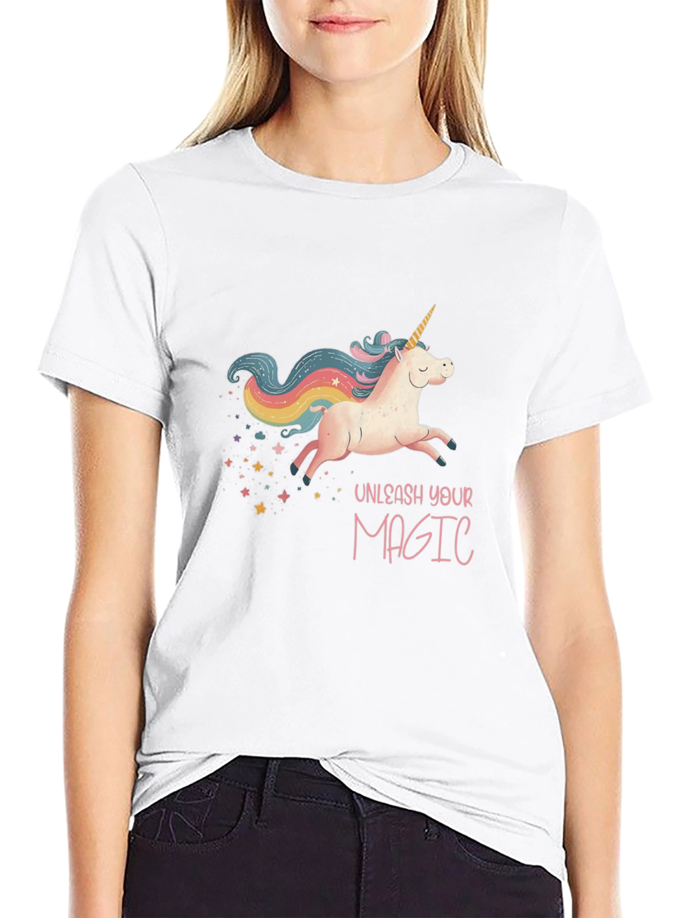 Unleash Your Magic Unicorn Graphic Tee